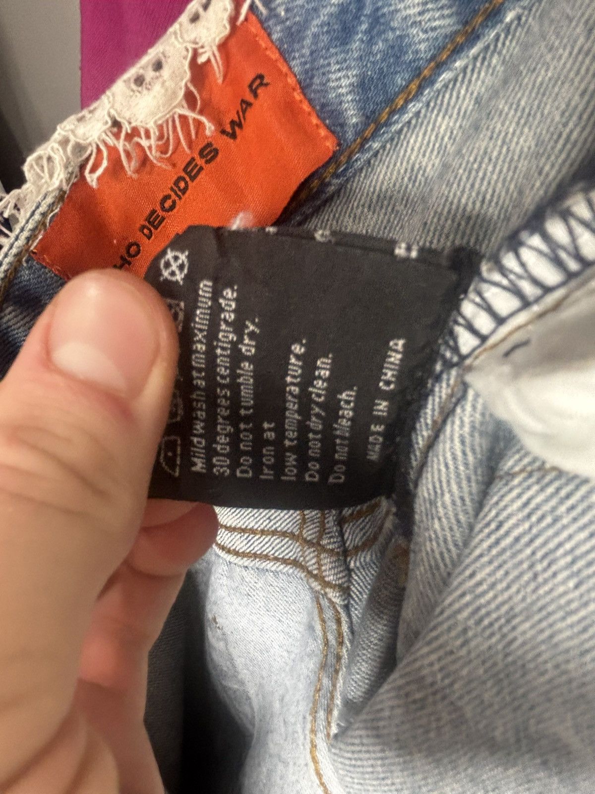 Ev Bravado Ev bravado who decides war denim Size US 32 / EU 48 - 12 Thumbnail