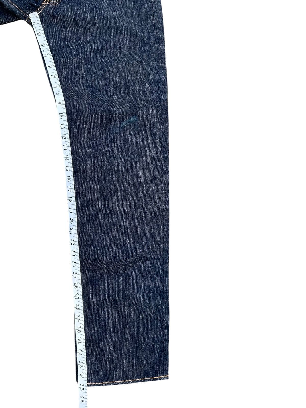 Evisu VINTAGE EVISU DAICOCK SELVEDGE MADE IN JAPAN DENIM JEANS Size US 31 - 21 Thumbnail