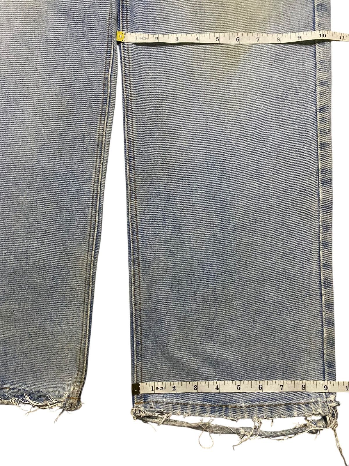 Rocawear Vintage LRG Light Wash Patches Ripped Baggy Jeans Size US 34 / EU 50 - 21 Thumbnail