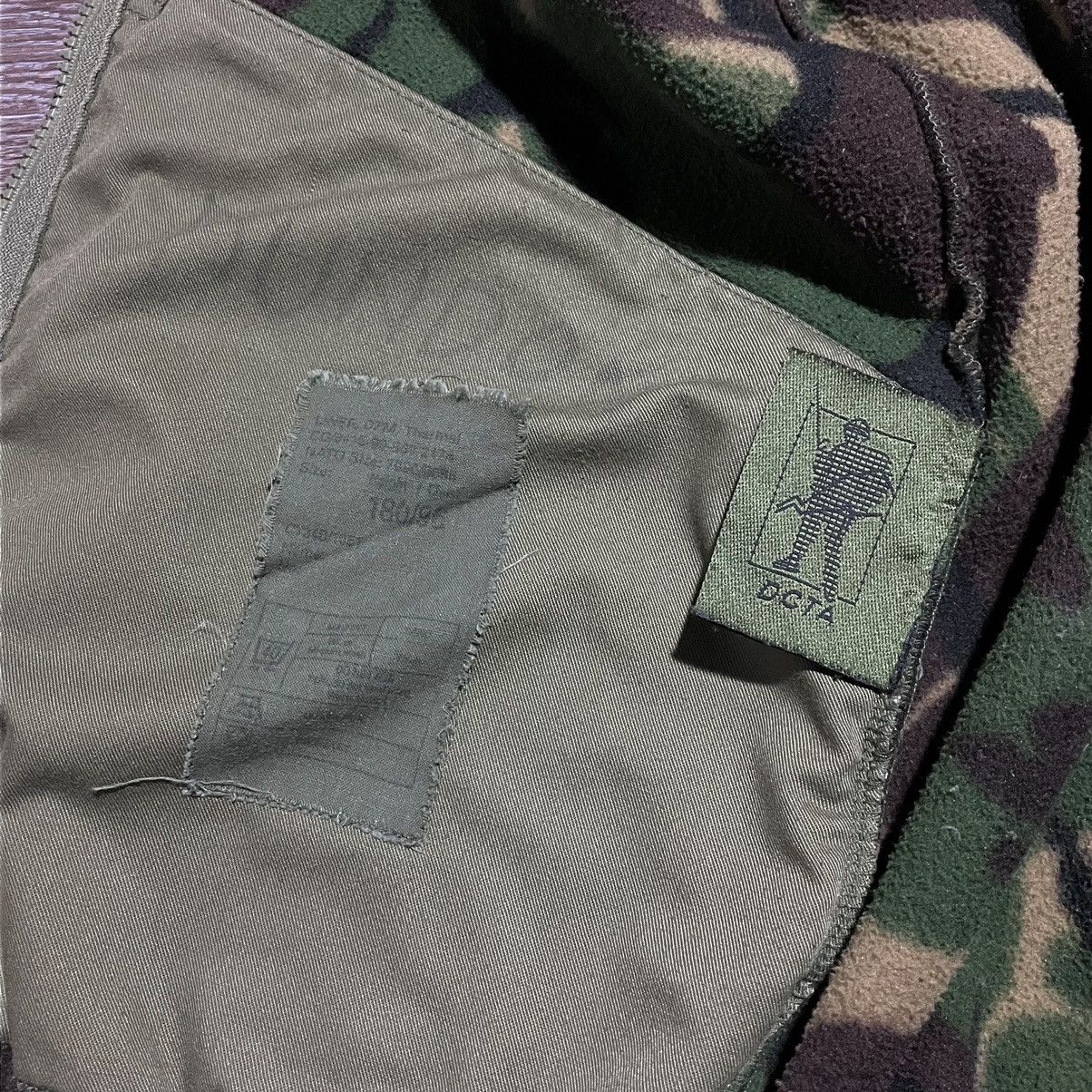 Vintage 90s NATO British Army DPM Camo Fleece Bomber DCTA Jacket Size US M / EU 48-50 / 2 - 9 Thumbnail