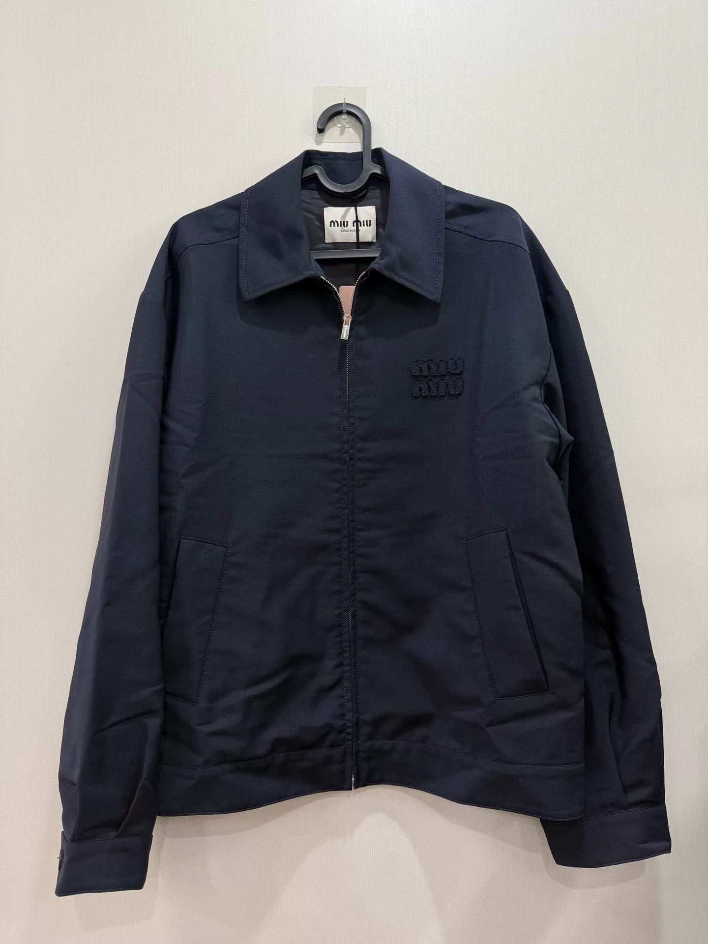 Miu Miu Wool Zip Jacket