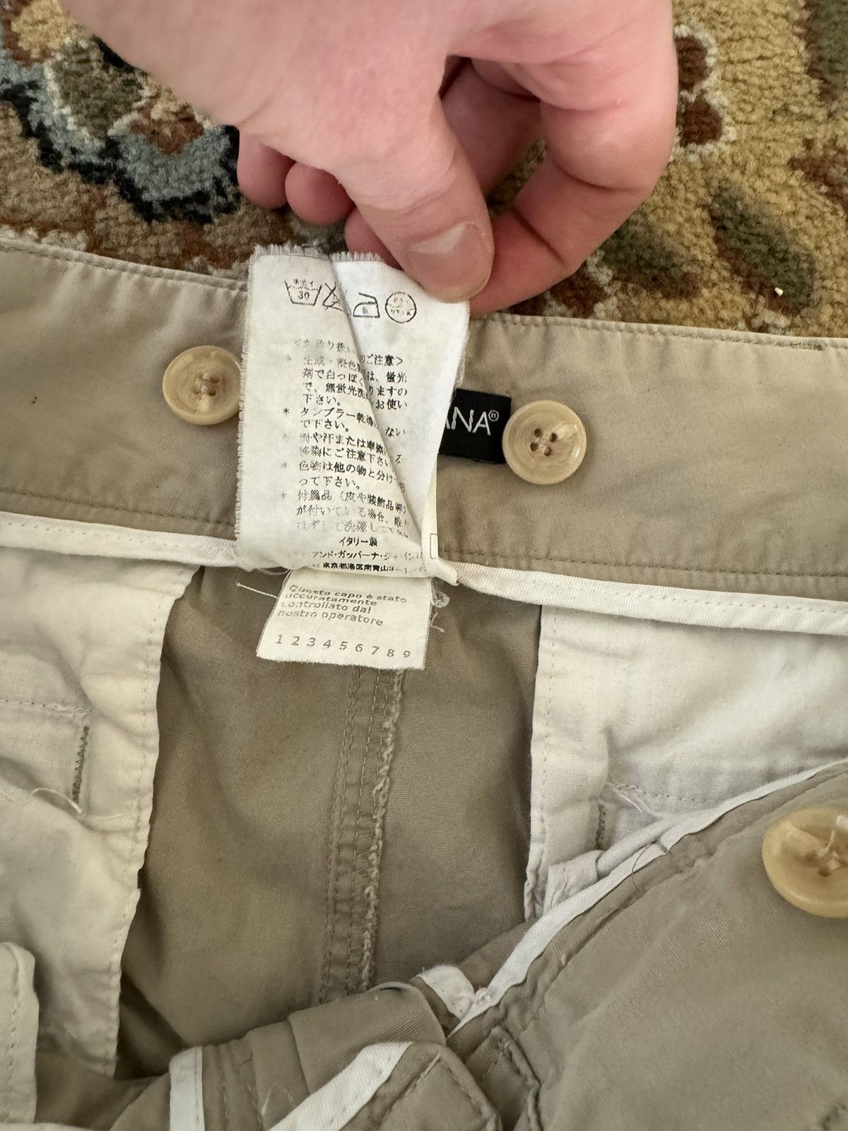Dolce & Gabbana Archive Dolce Cargo Pants Size US 36 / EU 52 - 5 Thumbnail