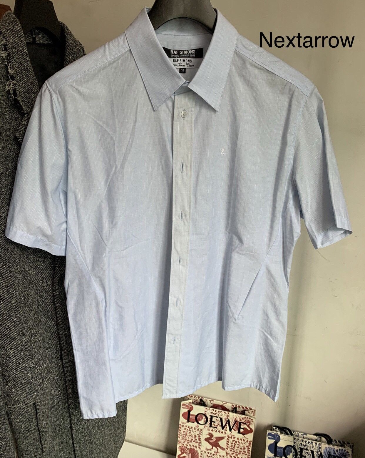Raf Simons RAF SIMENS SS09 small R flat shirt2412-Nextarrow Size US L / EU 52-54 / 3 - 1 Thumbnail