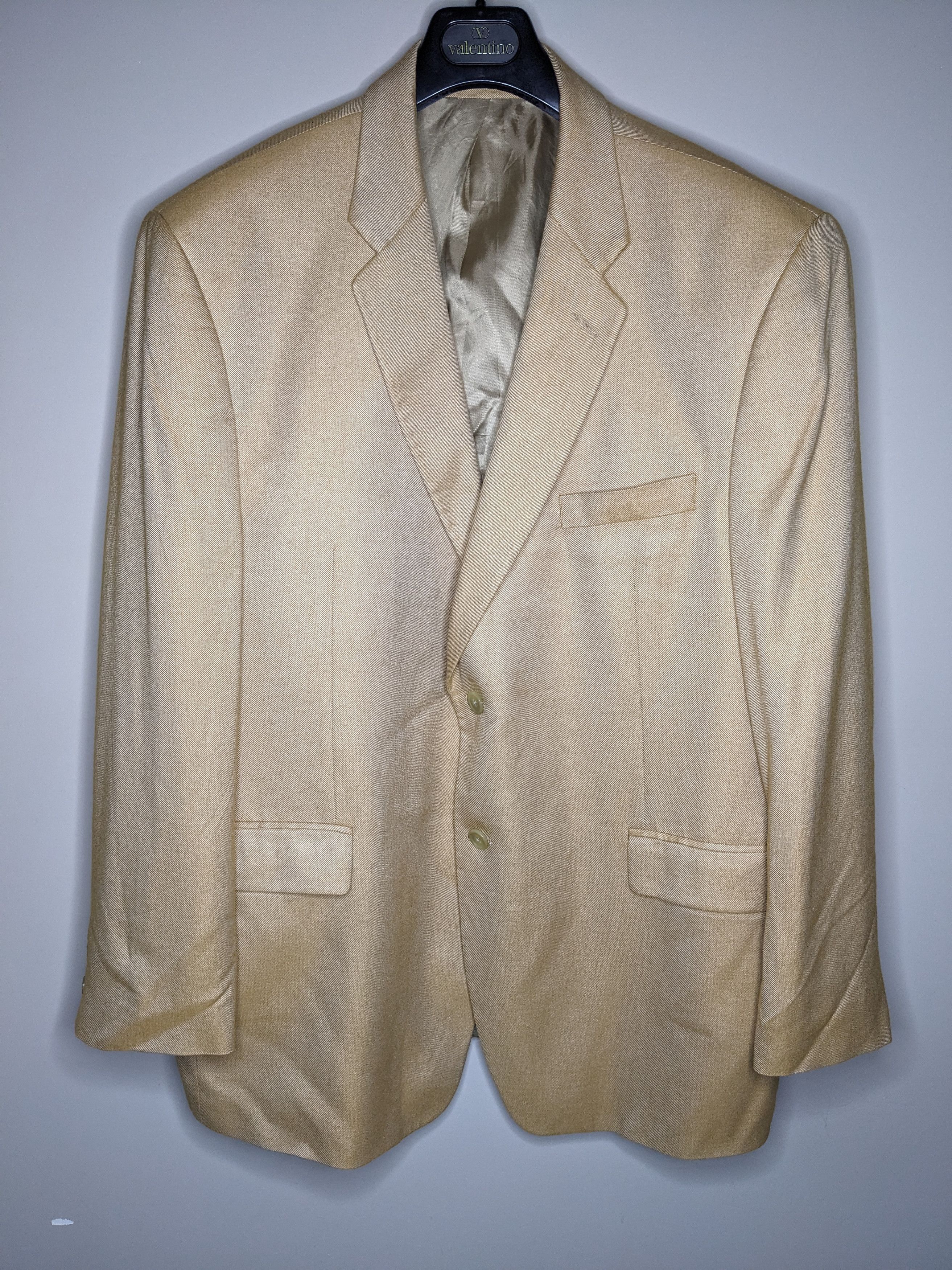 Chaps Ralph Lauren Chaps Ralph Lauren Mens Suit Jacket Blazer 46R 100% Bamboo Size 46R - 2 Thumbnail