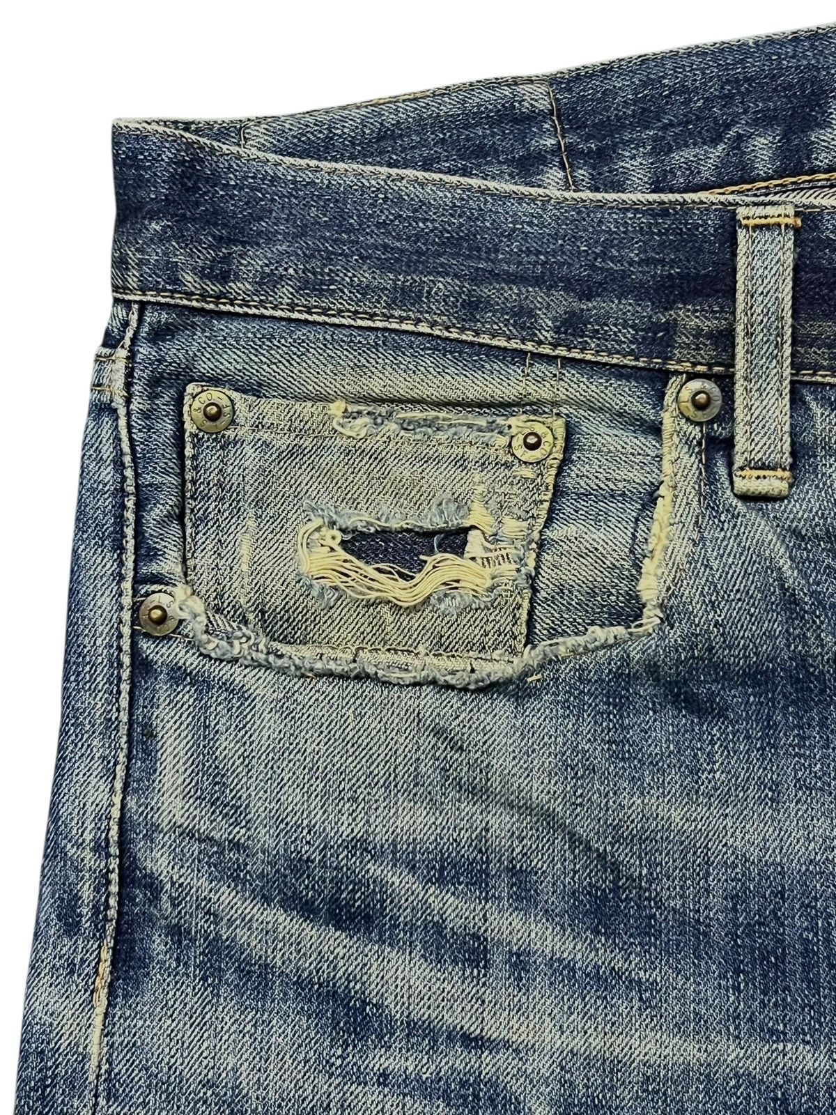 Levi's Vintage 02 Levi’s 505 Japan - Faded Wash, Distressed Denim Size US 34 / EU 50 - 8 Thumbnail