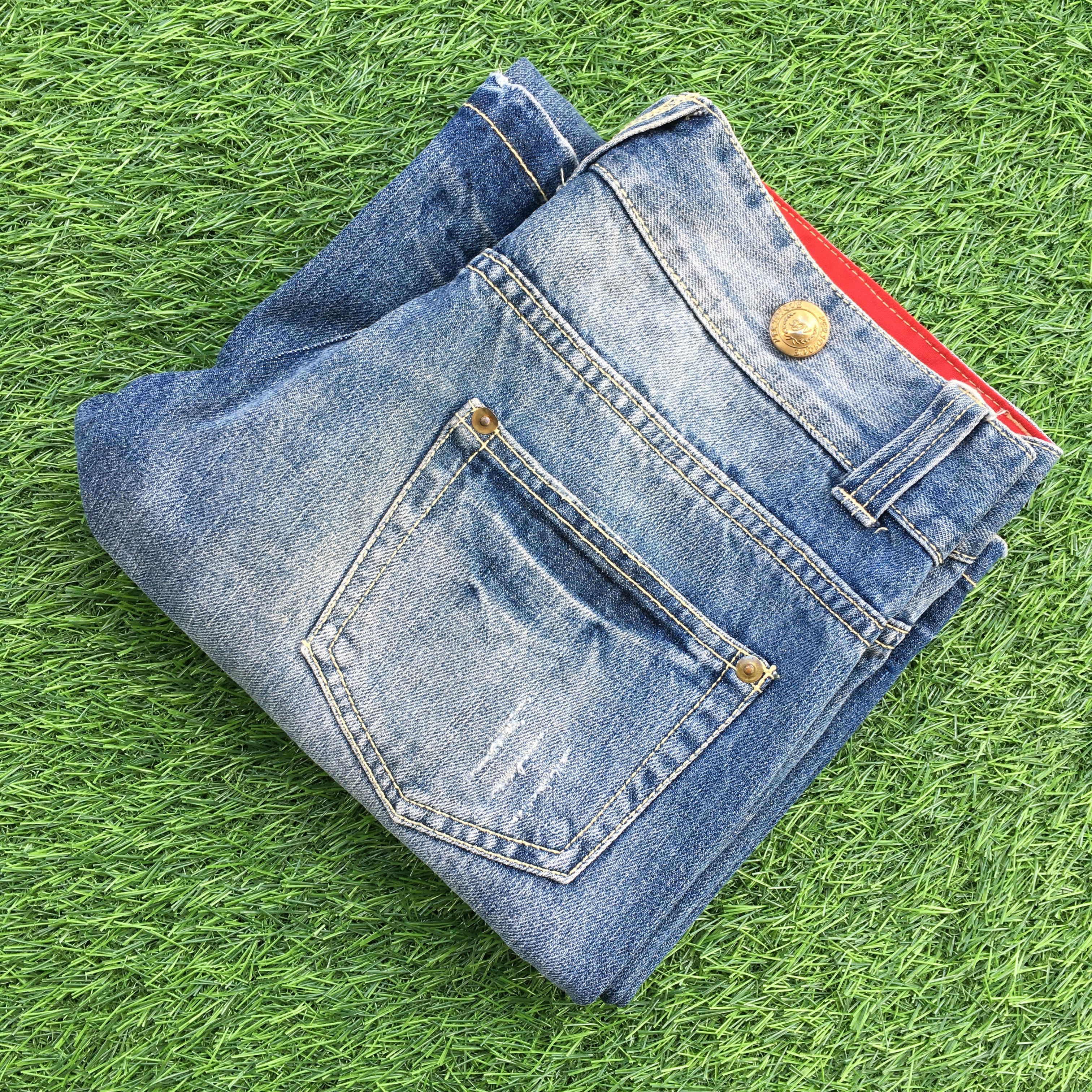 Japanese Brand Japanese Baggy Wide Leg Denim D-1256 Size 25" / US 0 / IT 36 - 10 Thumbnail