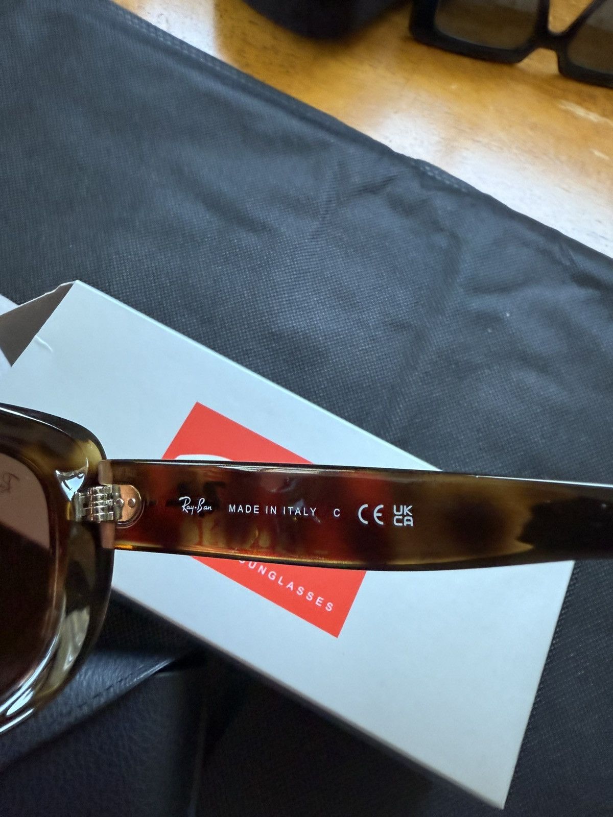 RayBan Ray-Ban Jackie Ohh Brown Tortoise Sunglasses Size ONE SIZE - 4 Thumbnail