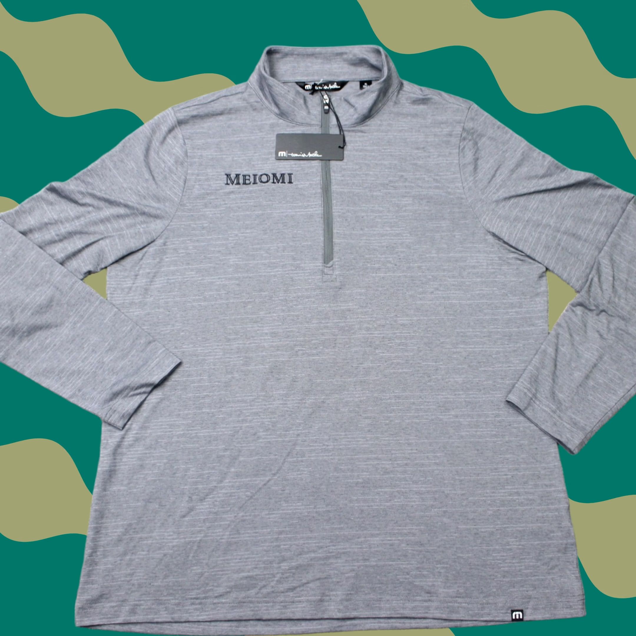 TravisMathew Travis Mathew Sweatshirt NWT Womens XL Gray Crestview 1/4 Zip Golf Long Sleeve Size XL / US 12-14 / IT 48-50 - 1 Thumbnail