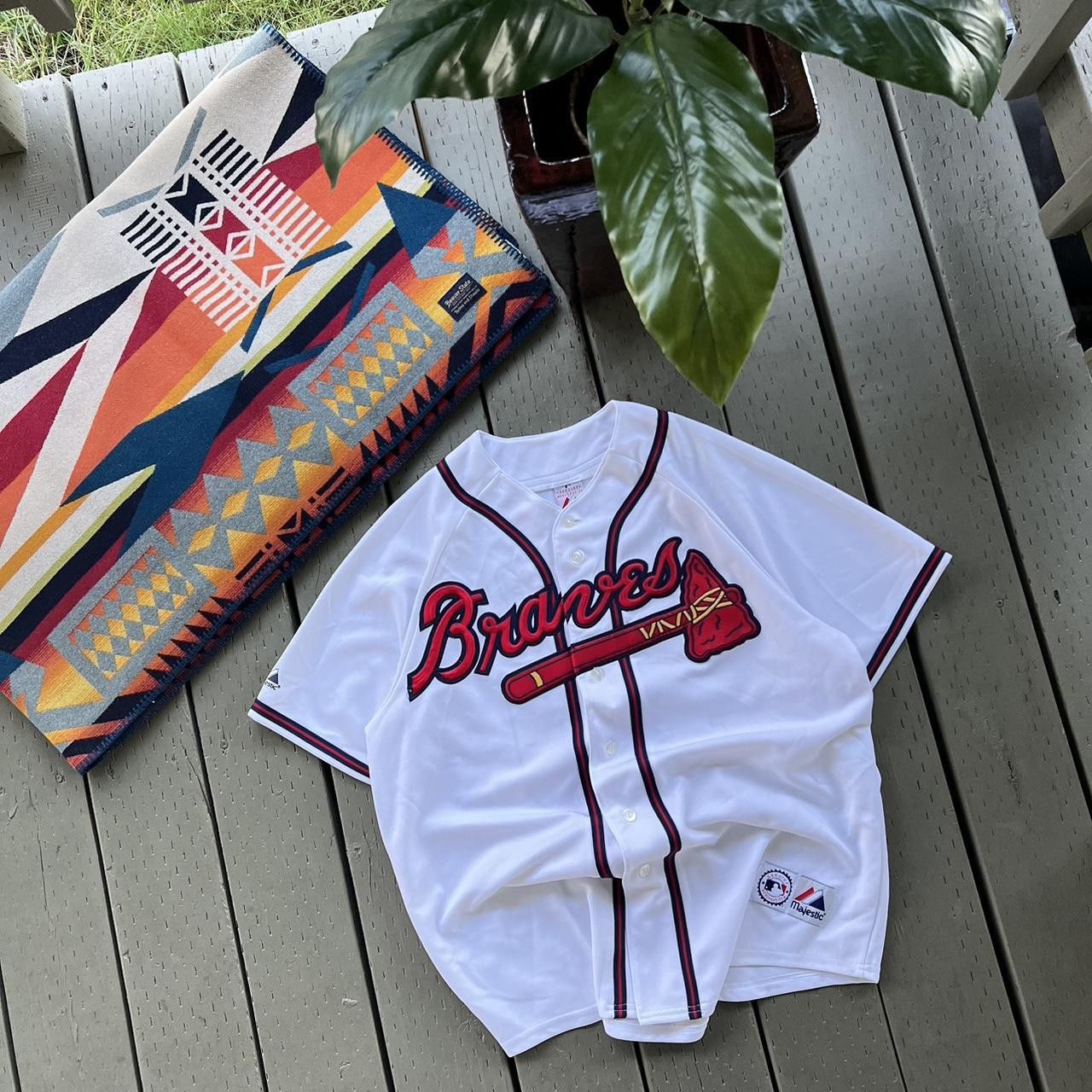 MLB × Vintage Atlanta Braves Vintage jersey Size US L / EU 52-54 / 3 - 1 Thumbnail