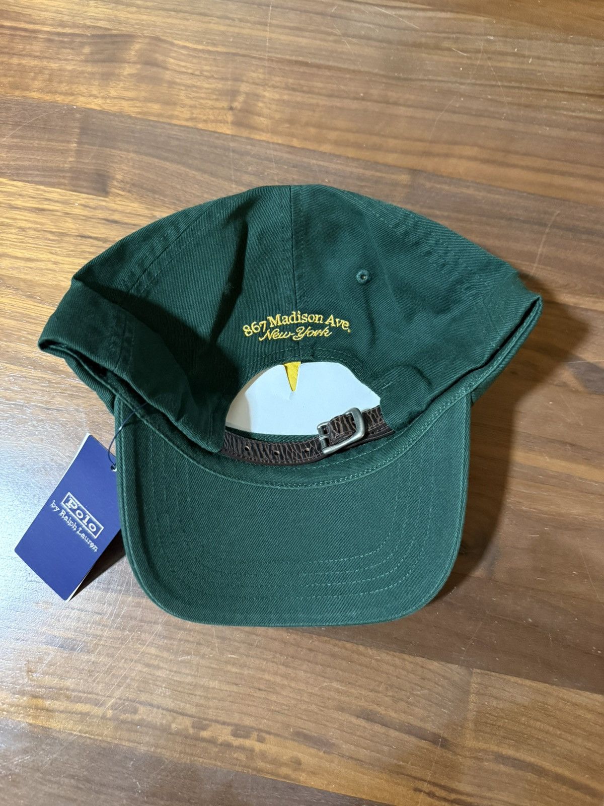 Polo Ralph Lauren Polo Ralph Lauren RL Embroidered Twill Ball Cap Green Size ONE SIZE - 6 Thumbnail