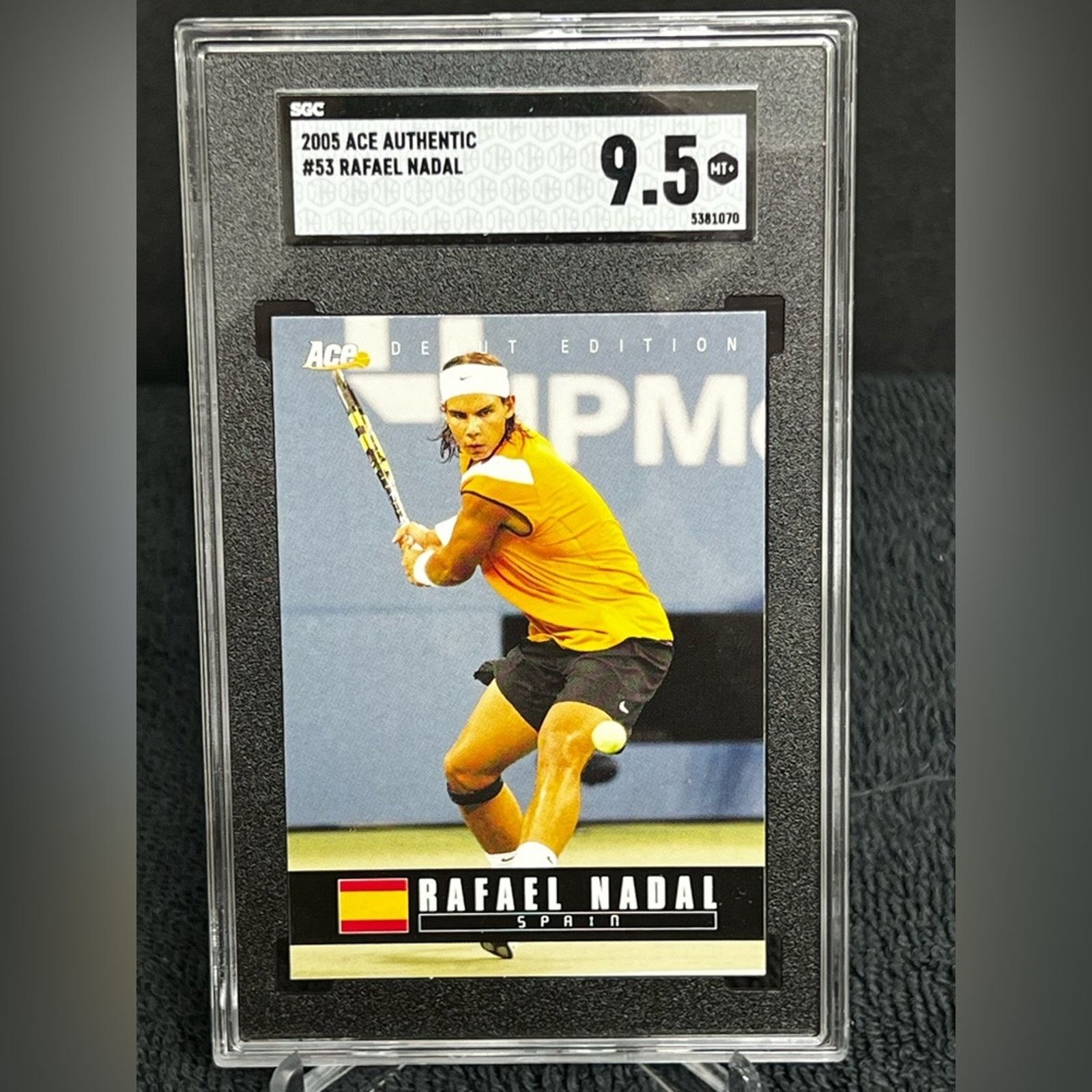 Other 2005 Ace Authentic Debut #53 Rafael Nadal SGC 9.5 RC RARE Size ONE SIZE - 1 Thumbnail