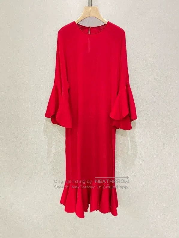 Valentino Valentino mulberry silk dress dress Size M / US 6-8 / IT 42-44 - 2 Thumbnail