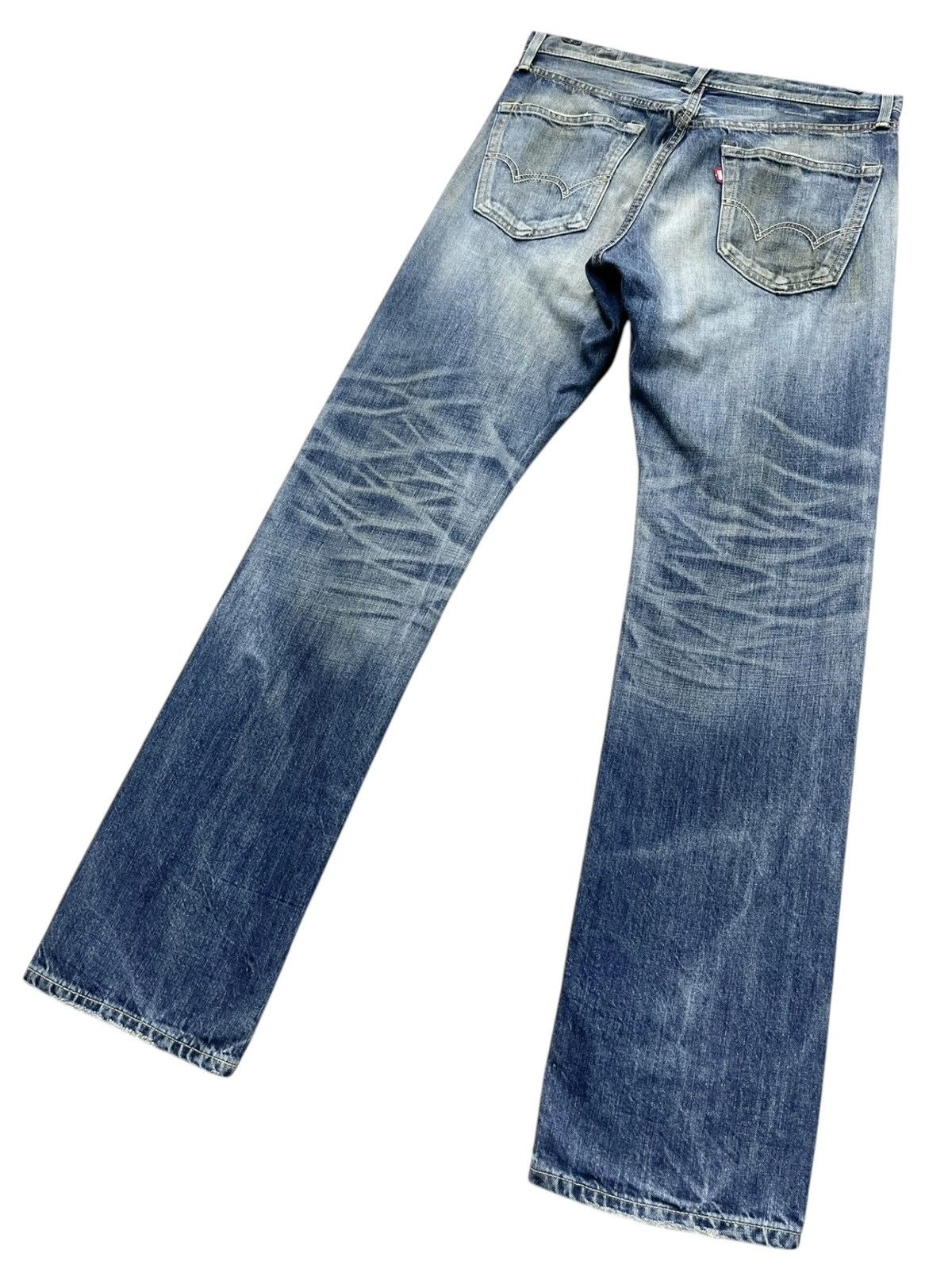 Edwin 🔥Vintage Grunge Mudwash Patchwork Ripped Denim Kurt Cobain Size US 31 - 6 Thumbnail