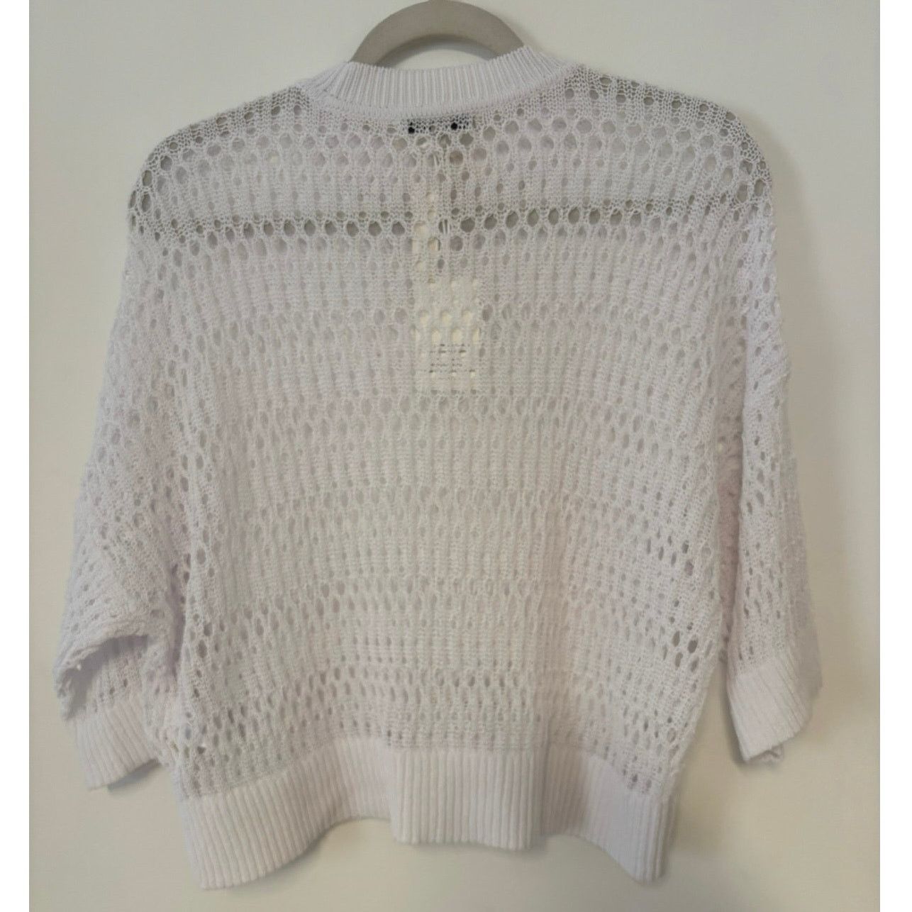 Madewell NWT Madewell Relaxed Open-Stitch Sweater White Size Medium Size M / US 6-8 / IT 42-44 - 8 Thumbnail