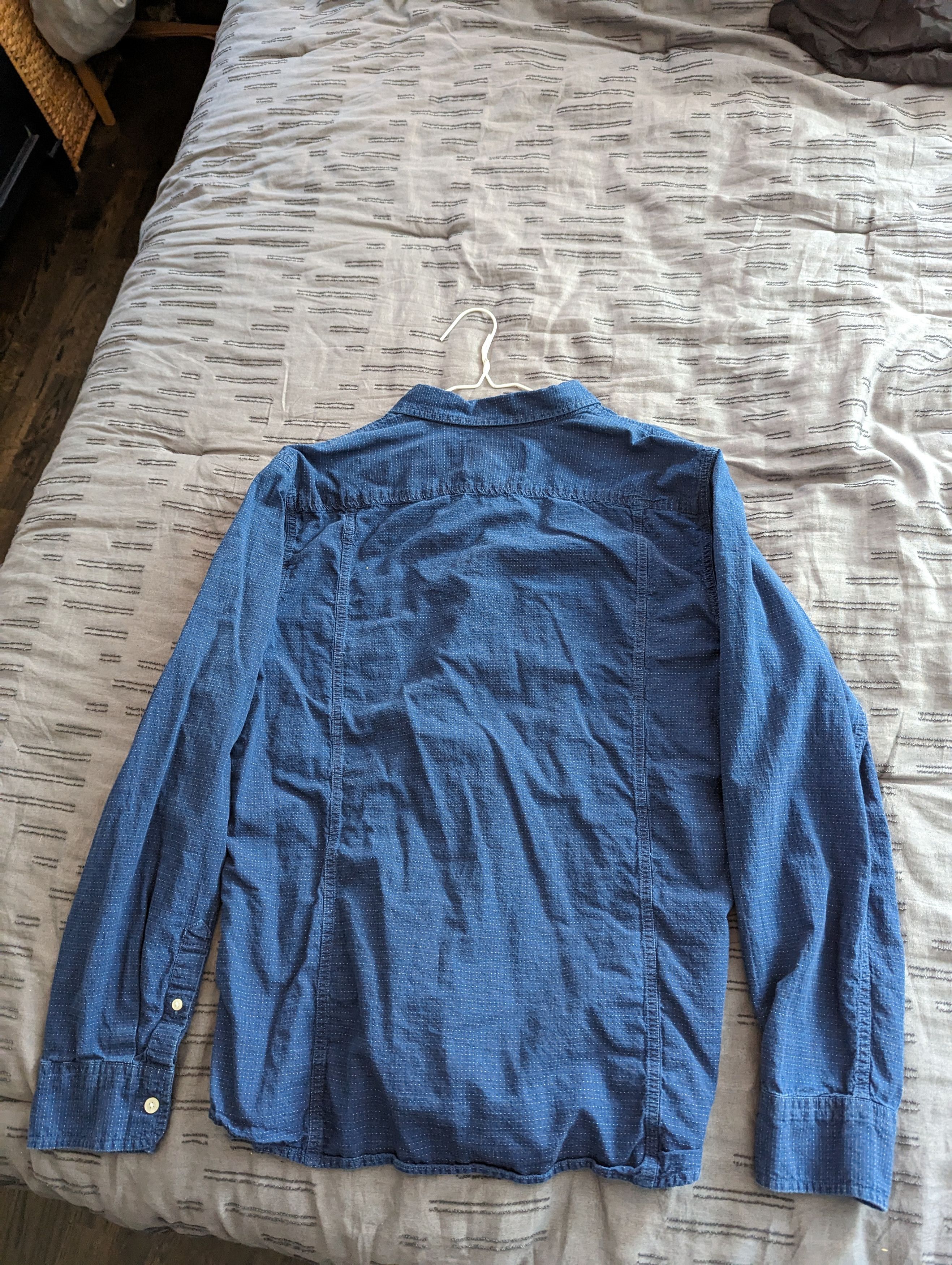 Corridor Dot Stitching Shirt button up size XL excellent