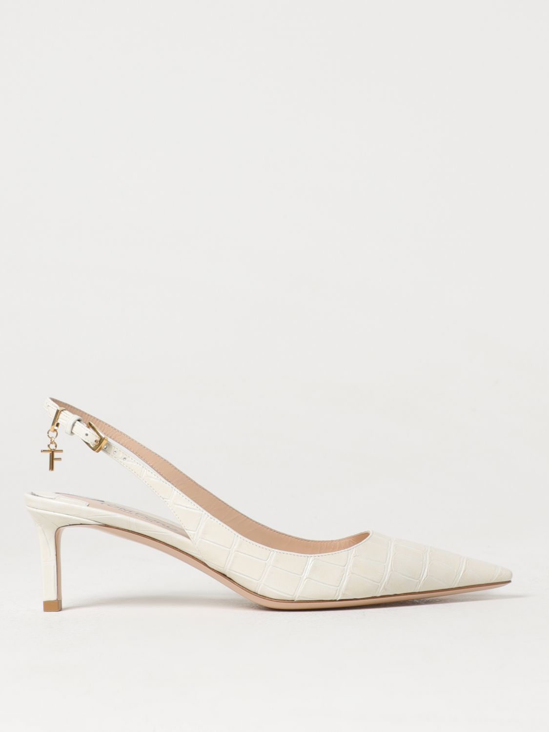 image of Tom Ford High Heel Shoes Woman White, Women's (Size 7)