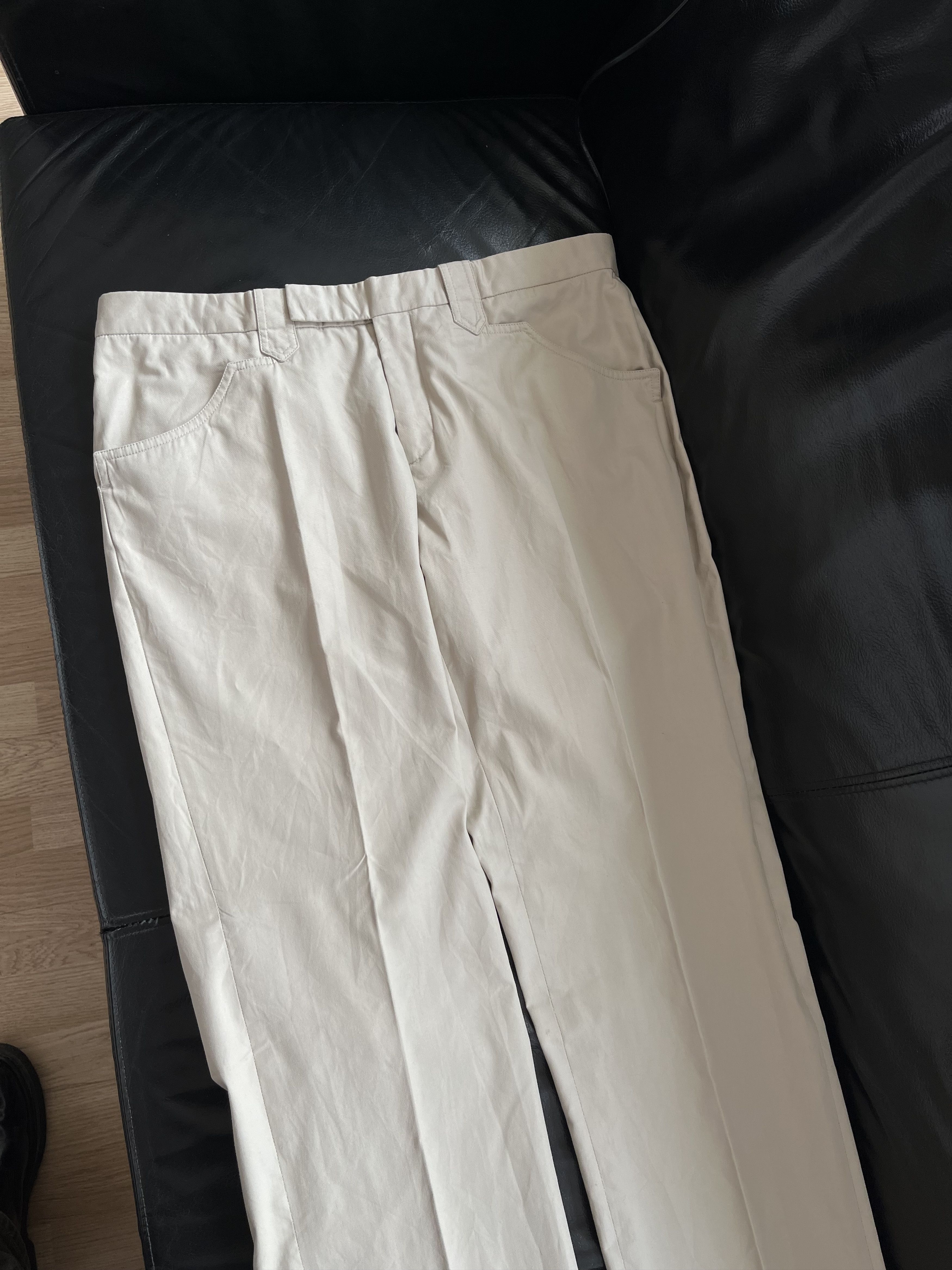 Dior Dior Homme SS08 Beige Pants by Kris Van Assche Size US 34 / EU 50 - 11 Thumbnail
