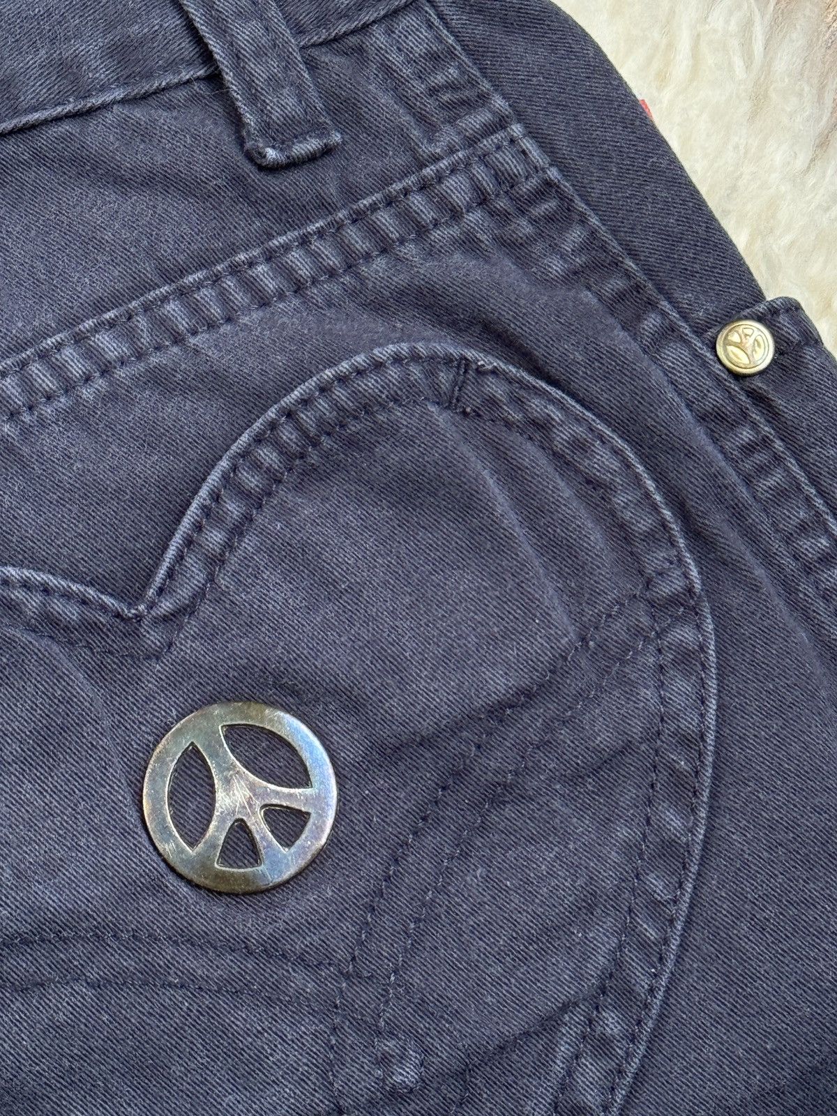 Moschino Vintage Moschino Jeans Made in Italy Women’s Dark Navy Pants Size 30" / US 8 / IT 44 - 1 Thumbnail