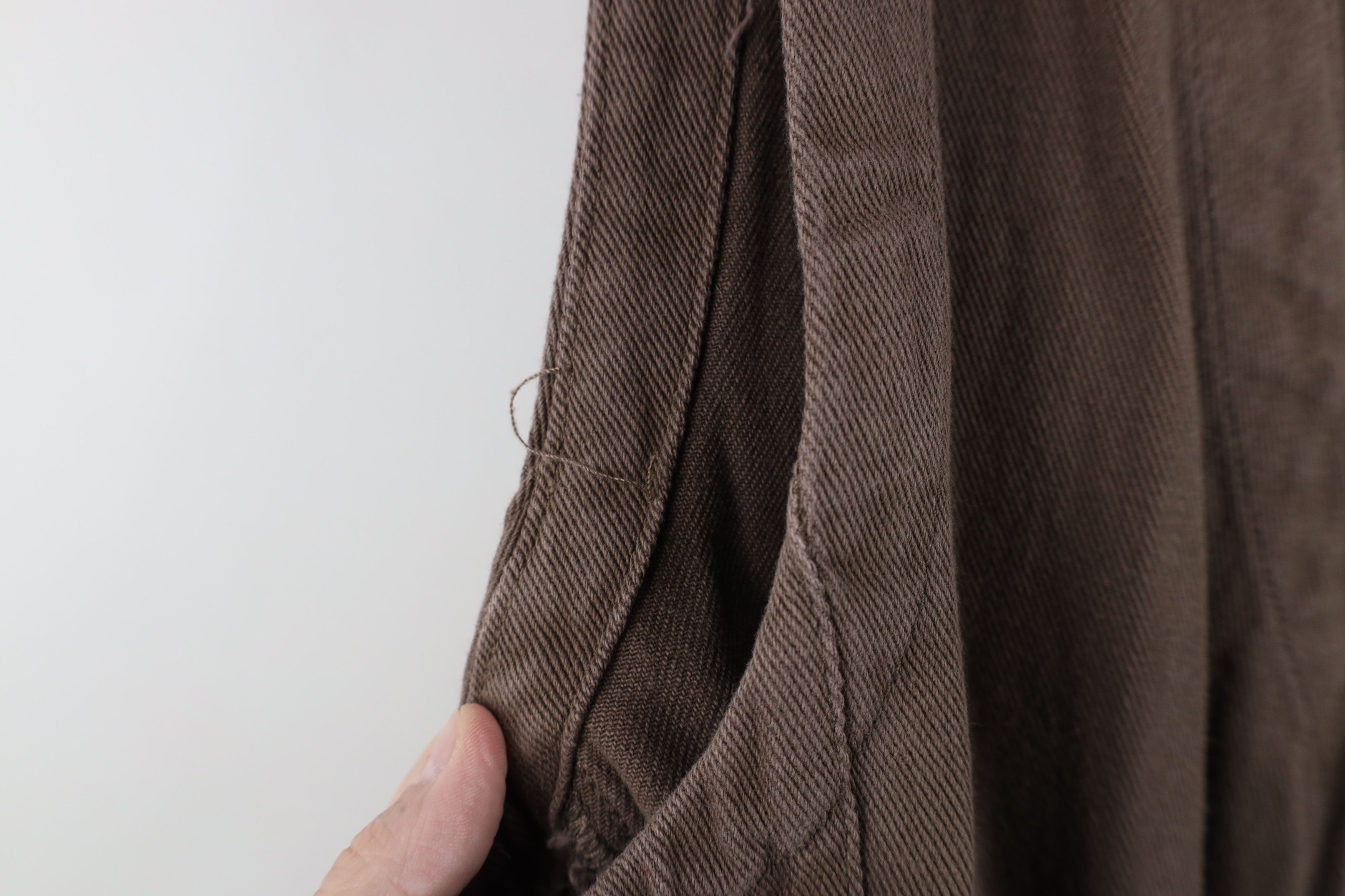 Vintage Deadstock Vintage Y2K Streetwear Back Vest Jacket Brown Size US L / EU 52-54 / 3 - 8 Thumbnail