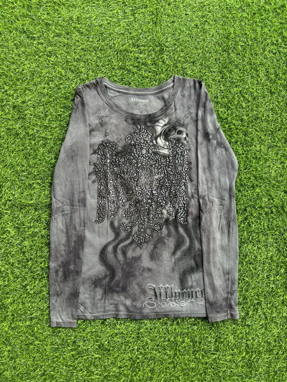 If Six Was Nine Y2k Afflueure Ifsixwasnine Punk Style Longsleeve Size US S / EU 44-46 / 1 - 1 Thumbnail