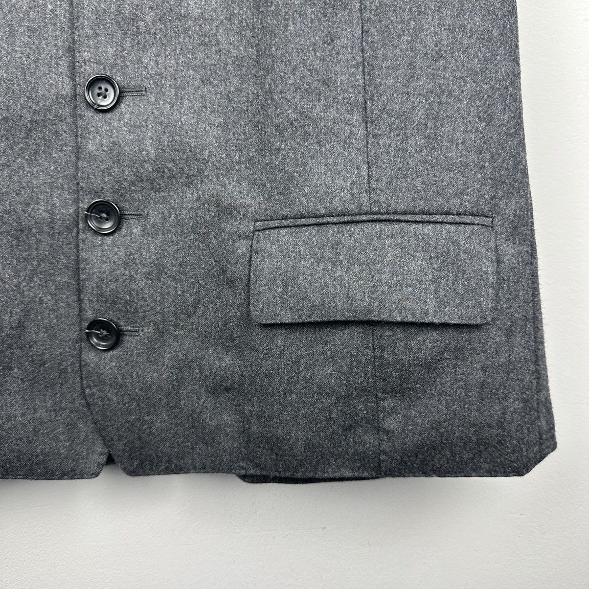 Z Zegna Vintage Z Zegna Wool Vest Men’s Size: 50 Size 50R - 8 Thumbnail