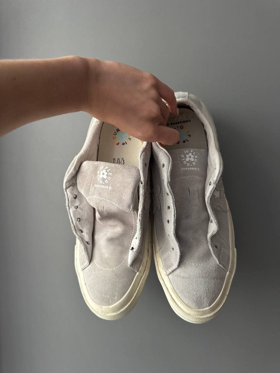 Converse × Golf le Fleur Convers Golf Le Fleur x One Star Ox Bachelor Gray 2018 Size US 9.5 / EU 42-43 - 6 Thumbnail