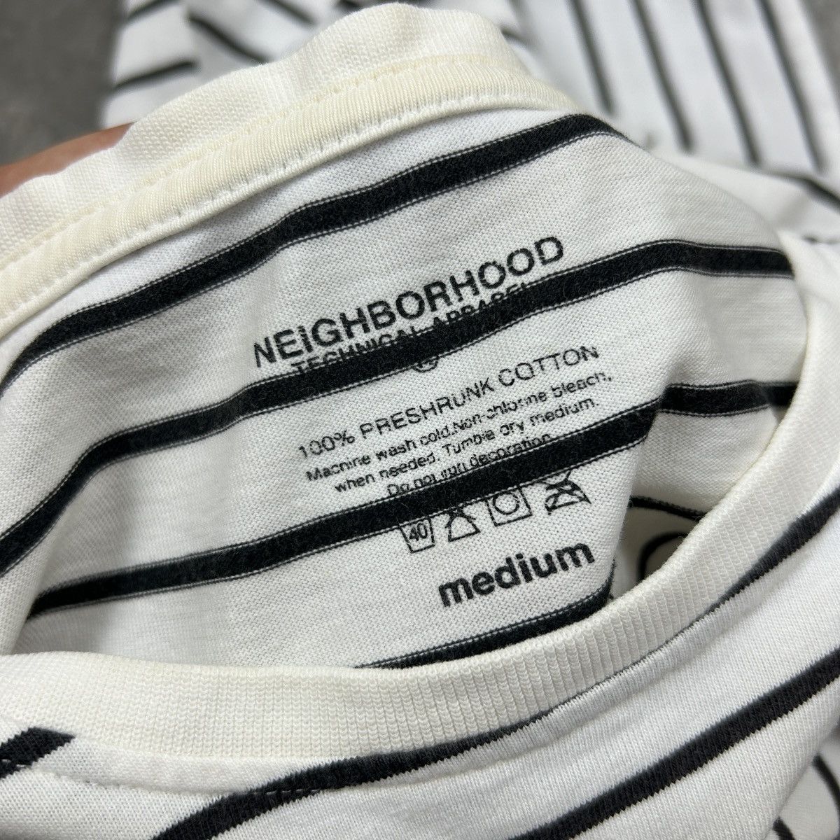 Neighborhood Neighborhood - Striped Essential Tee Size US S / EU 44-46 / 1 - 12 Thumbnail