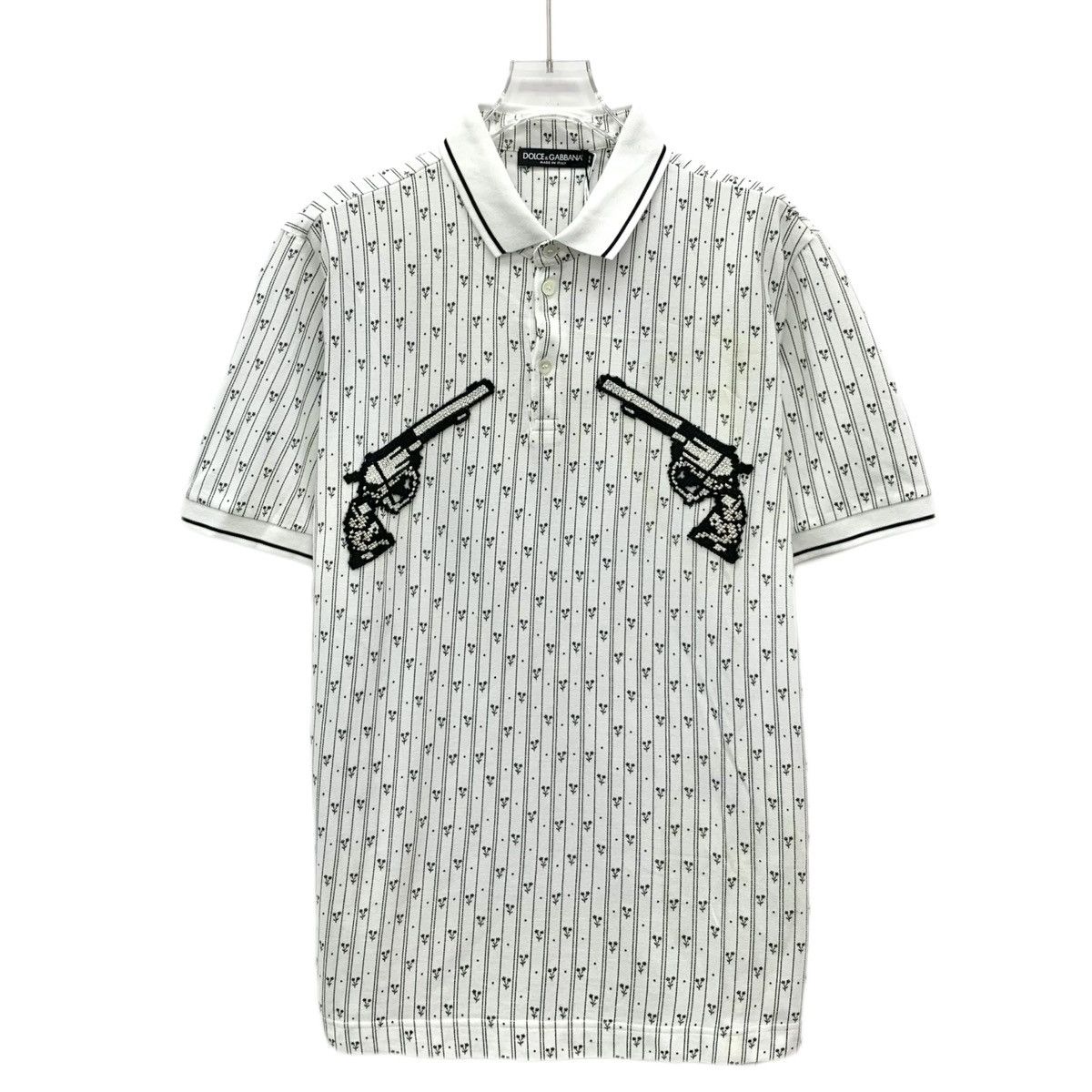 Dolce & Gabbana Dolce & Gabbana Short Sleeve Polo Shirt K26WX Size US L / EU 52-54 / 3 - 1 Thumbnail