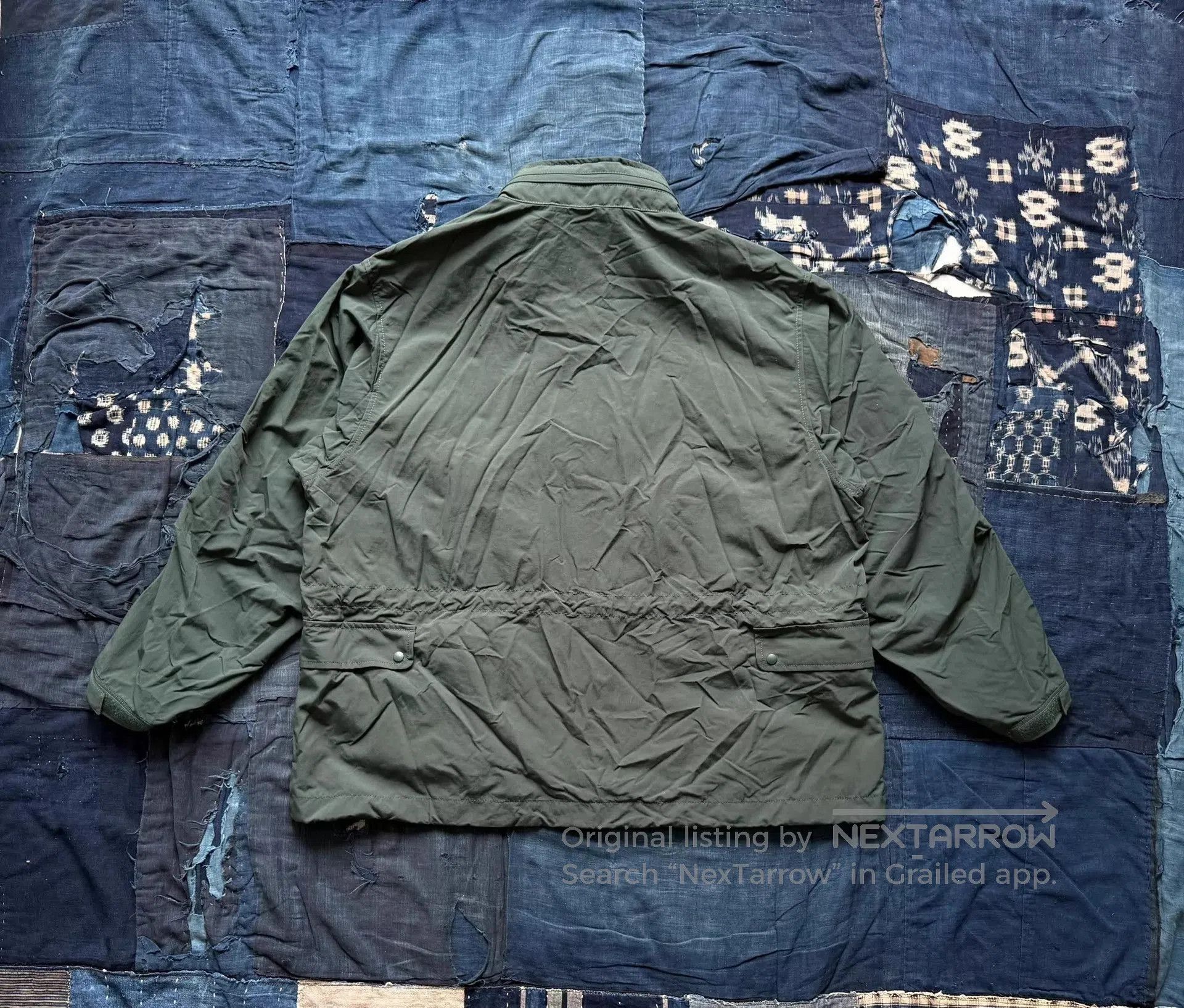DAIWA PIER39 Green Utility Jacket with Pockets - Size L. Size US L / EU 52-54 / 3 - 3 Thumbnail