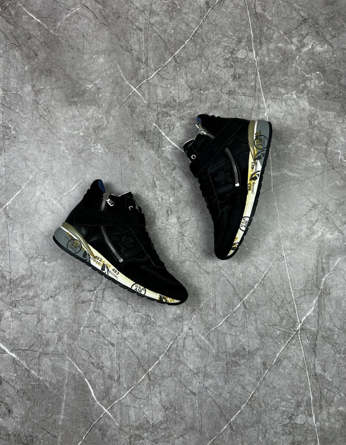 Premiata Premiata Mid top 483 Shoes Size 41 Size US 8 / EU 41 - 2 Thumbnail