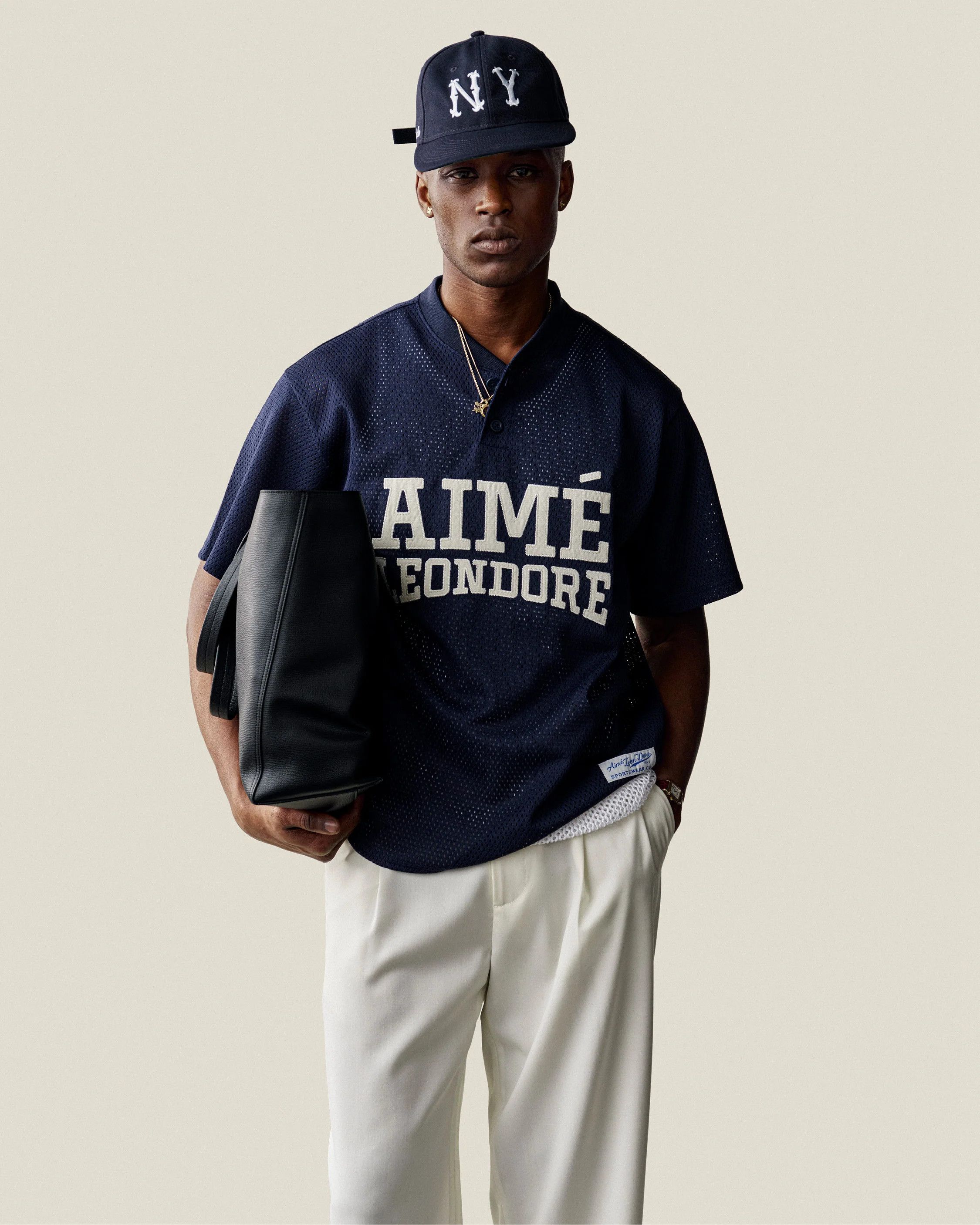 Aime Leon Dore Mesh Batting Practice Jersey Size US L / EU 52-54 / 3 - 5 Thumbnail