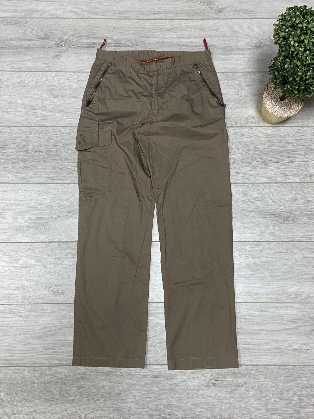 Prada × Vintage Prada vintage lightweight casual pants Size US 31 - 1 Thumbnail