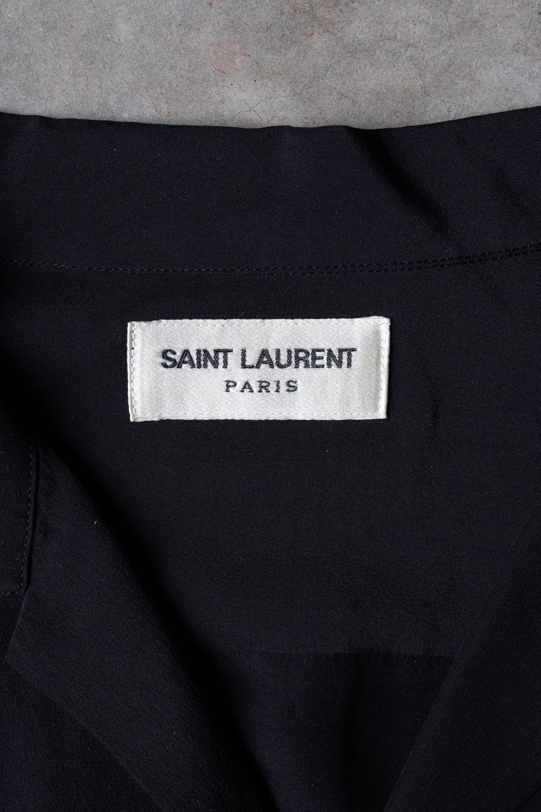 Saint Laurent Paris Saint Laurent Silk Button Up Size US S / EU 44-46 / 1 - 6 Thumbnail