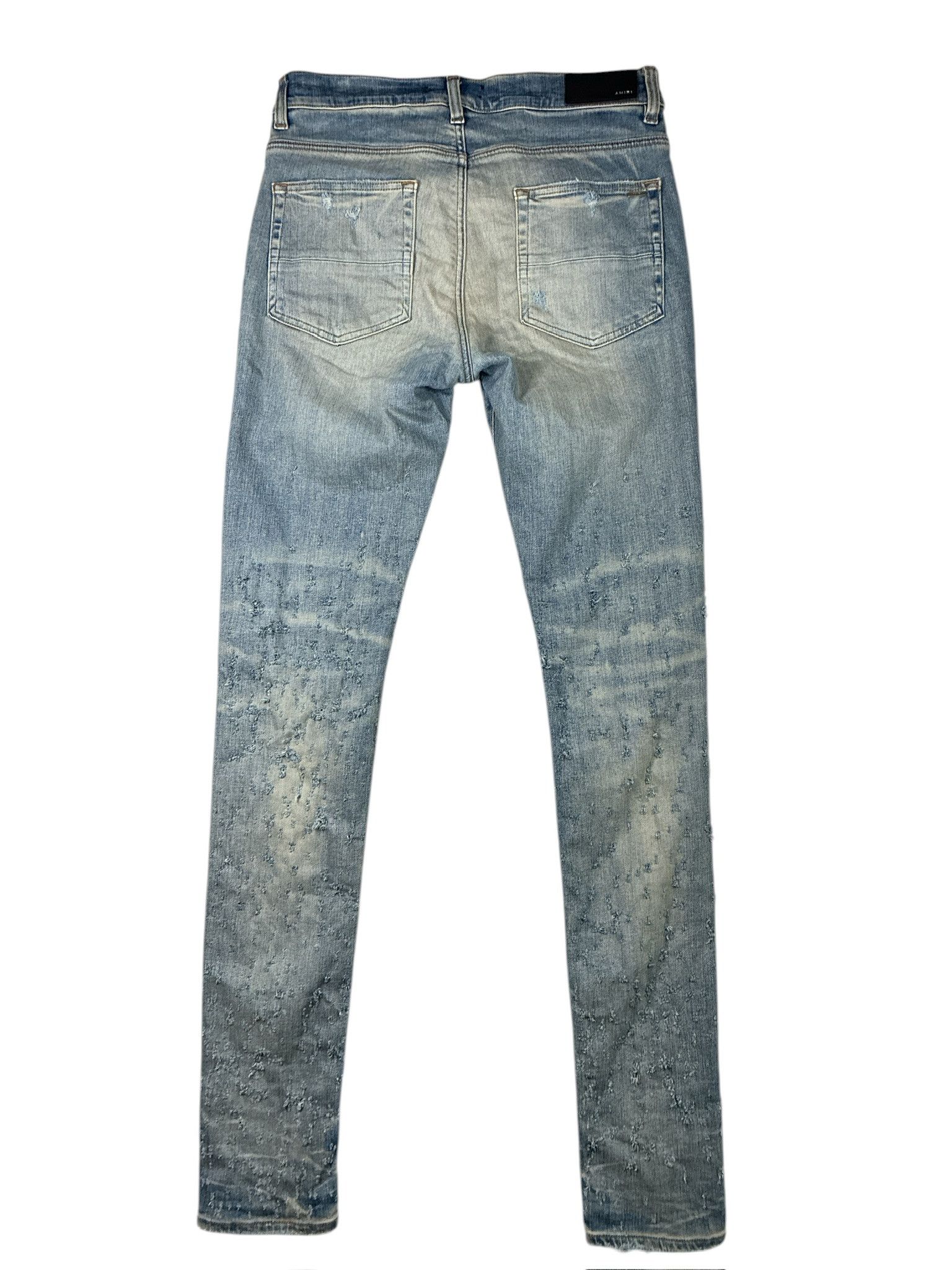Amiri Amiri Shotgun Ripped Skinny Jeans Size US 32 / EU 48 - 5 Thumbnail