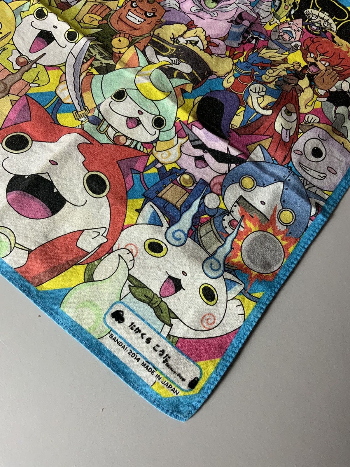 Japanese Brand Vintage Bandai Japan Made Cartoon Handkerchief Size ONE SIZE - 4 Thumbnail