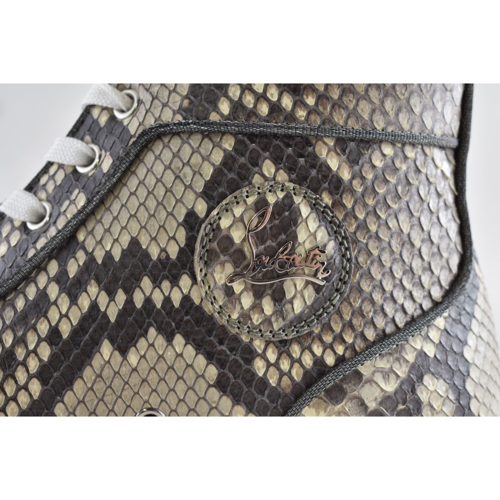 Christian Louboutin Christian Louboutin Louis Orlato Flat Python Ghost Roccia Size US 11 / EU 44 - 9 Thumbnail