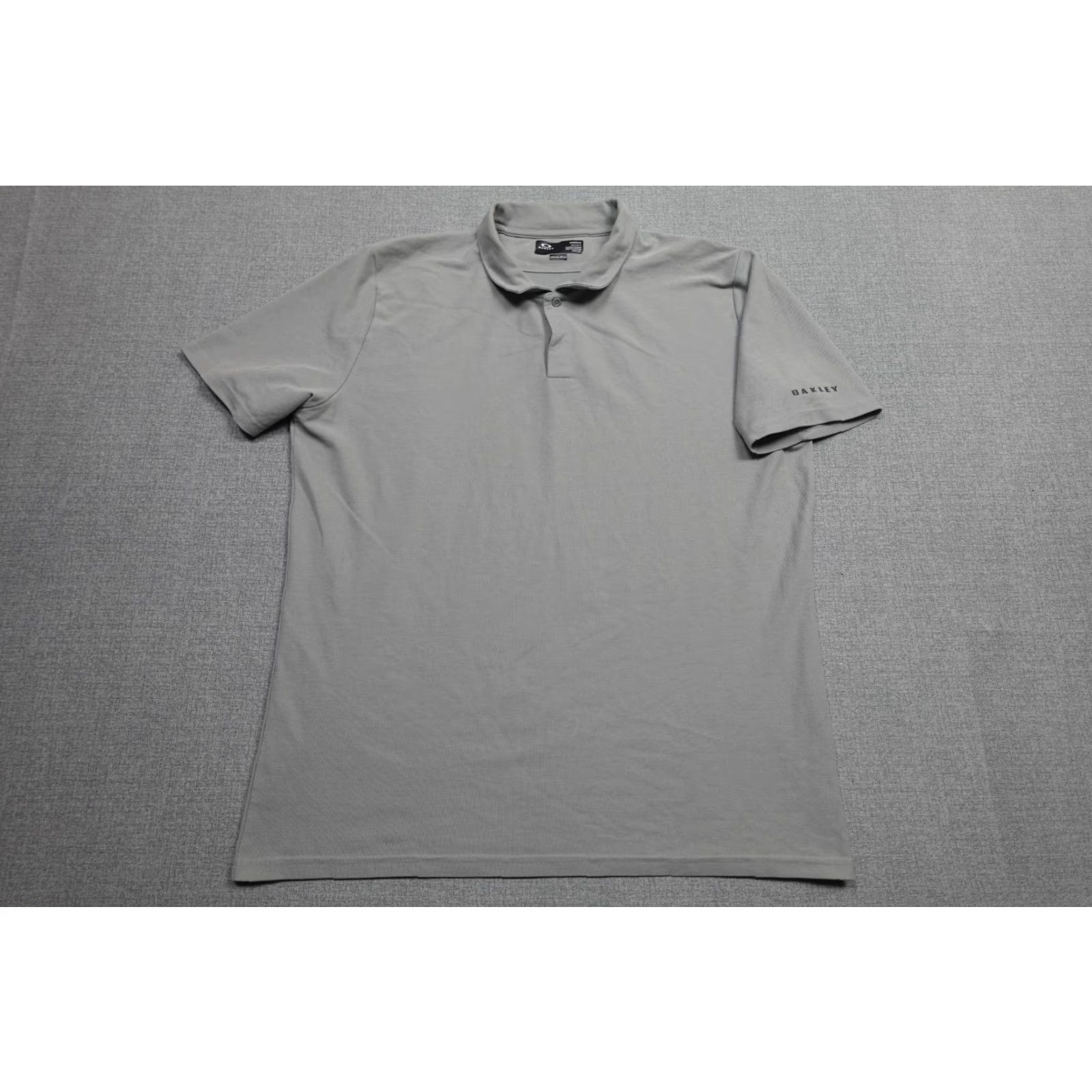 Oakley Oakley Golf Polo Men 2XL Gray Regular Lightweight Stretch Shirt Size US XXL / EU 58 / 5 - 4 Thumbnail