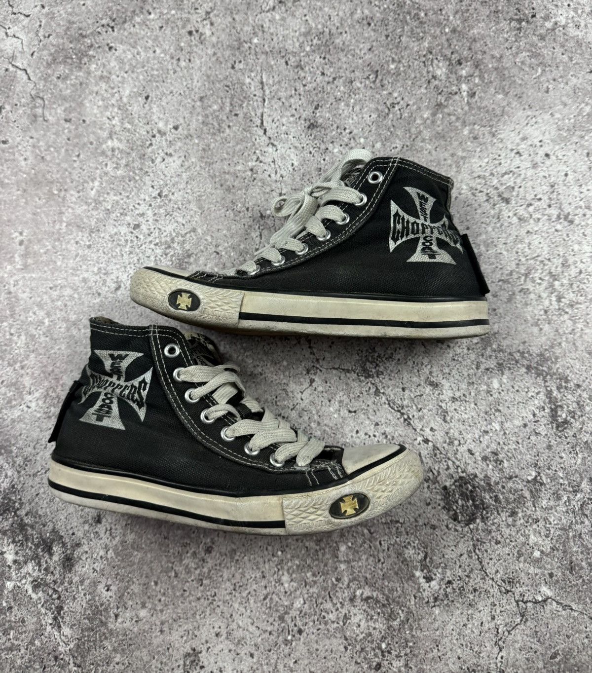 West Coast Choppers Vintage West Coast Choppers Sneakers Shoes y2k 90s Size 36 Size US 4 / IT 34 - 3 Thumbnail