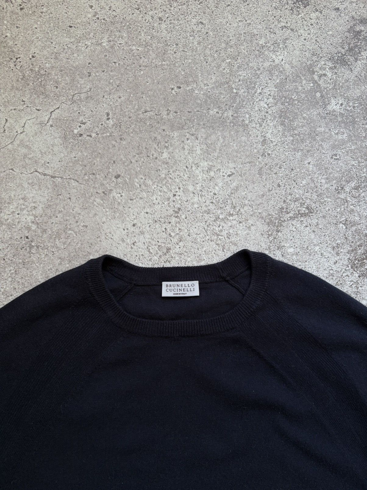 Brunello Cucinelli Brunello Cucinelli Dark Blue Sweater Size US M / EU 48-50 / 2 - 4 Thumbnail