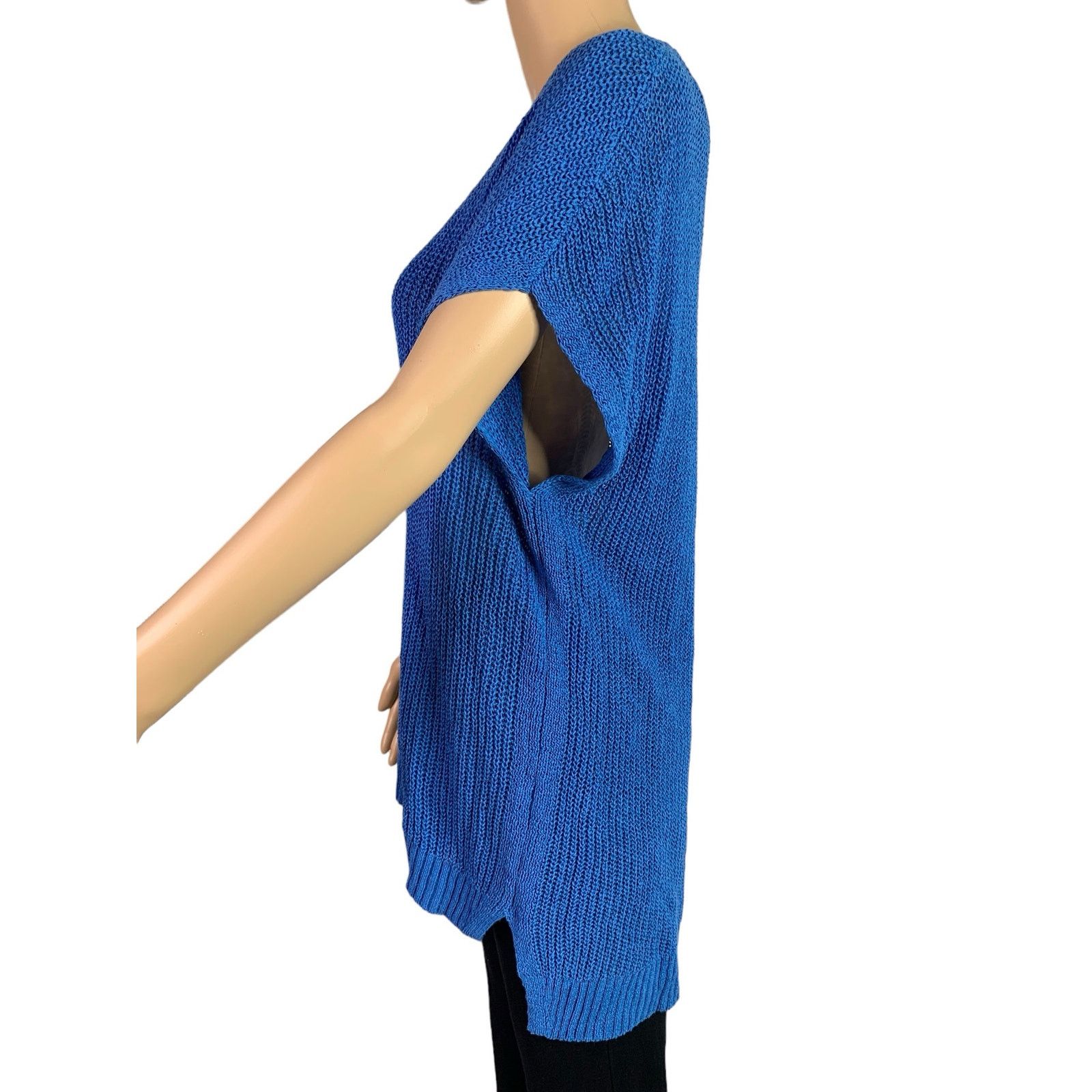 Tommy Bahama Tommy Bahama Women's Size Large Knit Sweater Top Linen Blend Size L / US 10 / IT 46 - 7 Thumbnail