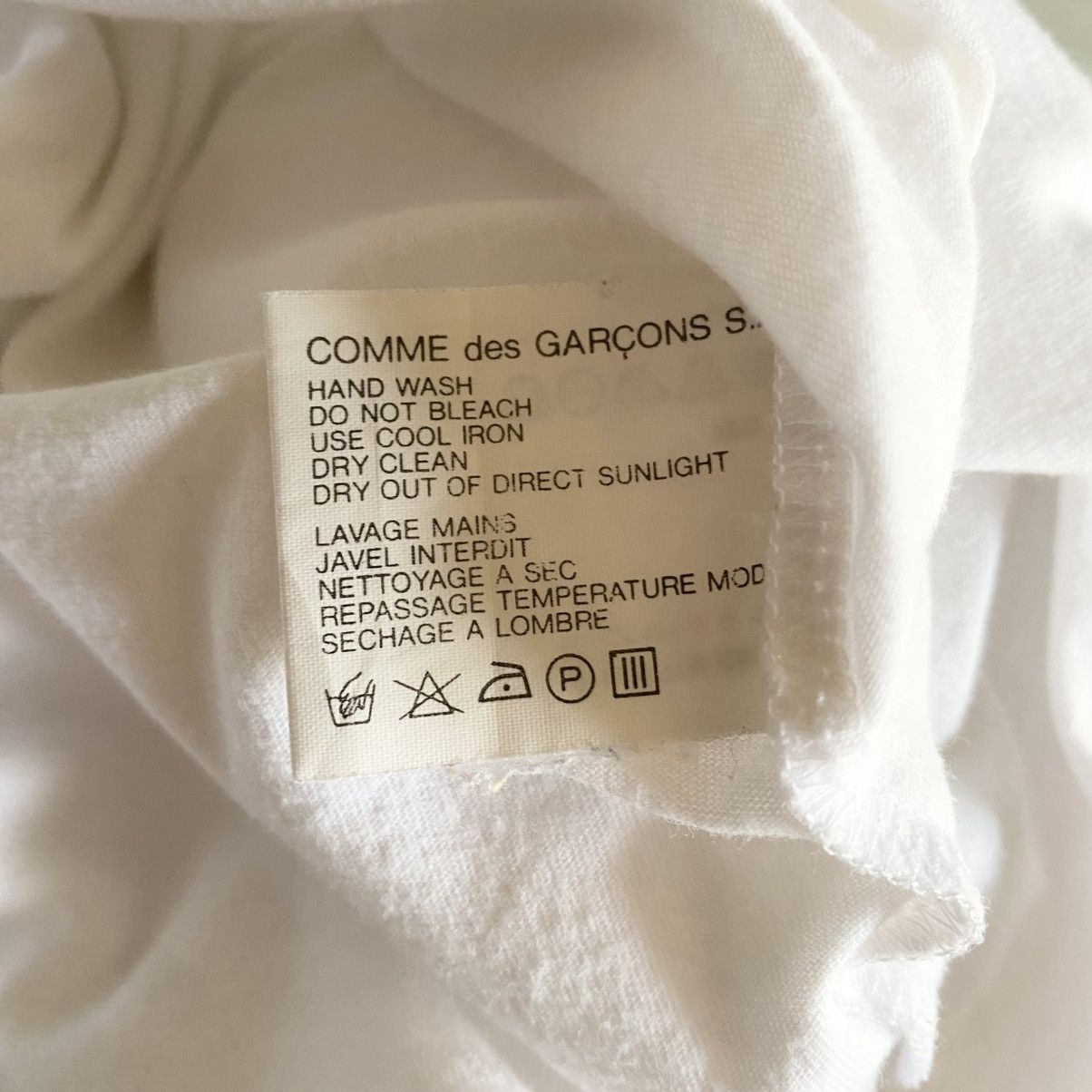 Comme des Garcons CDG Shirt Inside Out Shirt Size US S / EU 44-46 / 1 - 6 Thumbnail