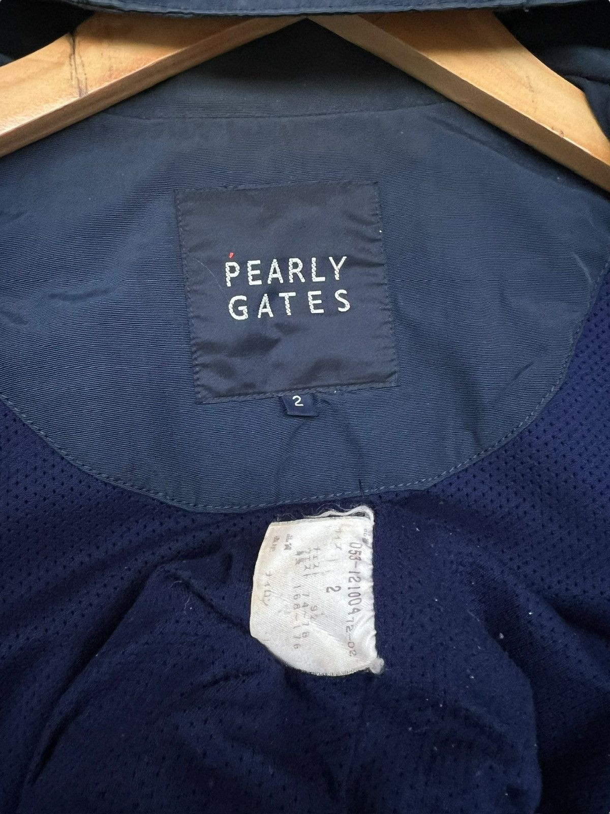 Japanese Brand Vintage Pearly Gates Sport Usa Zipper Light Jacket Hoodie Size US L / EU 52-54 / 3 - 11 Thumbnail