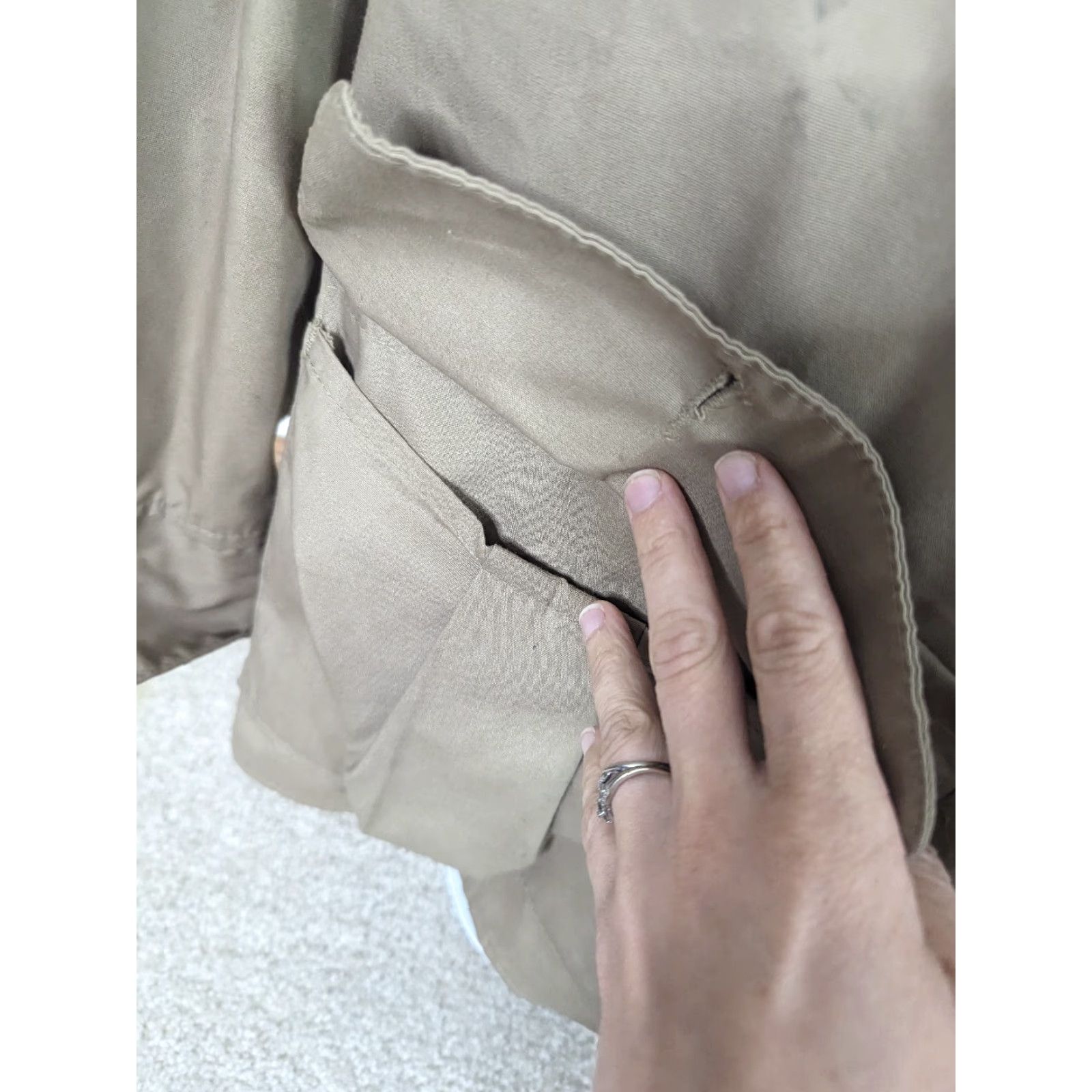 Vintage VINTAGE Red Head Squaltex Waterproof Windproof Hunting Jacket Shirt Mens Small Beige Size US S / EU 44-46 / 1 - 4 Thumbnail