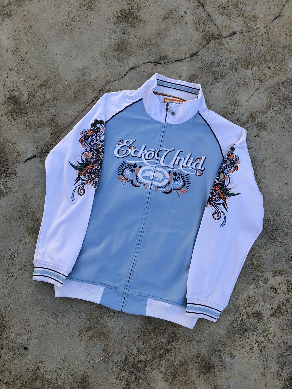 Ecko Unltd. Vintage Ecko Unltd Sexy Women Skull Ed Hardy Like Jacket Size US XXL / EU 58 / 5 - 3 Thumbnail