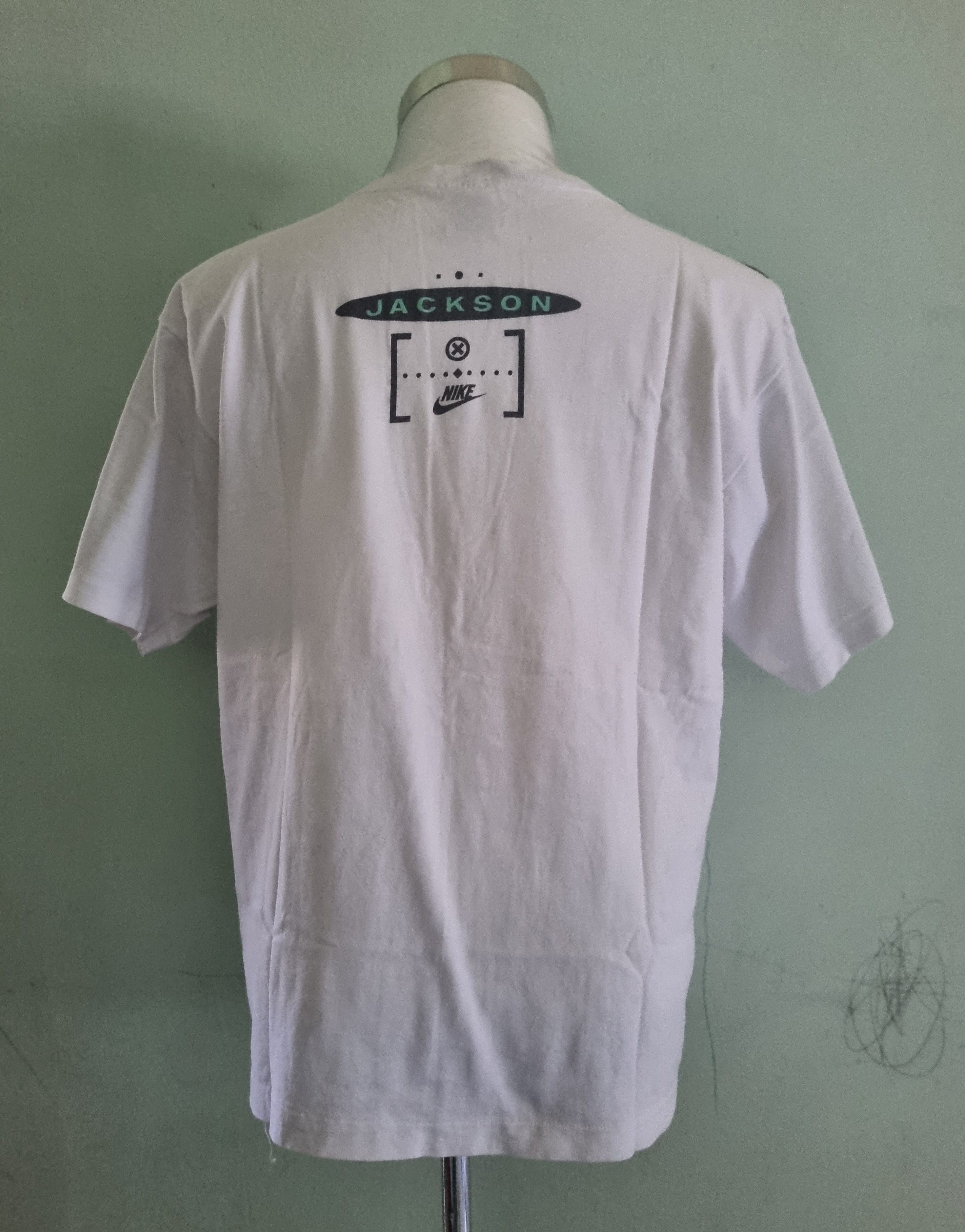Nike × Vintage Vtg 80s Nike Just Do It Bo Jackson All Over Print T Shirt Size US M / EU 48-50 / 2 - 2 Thumbnail