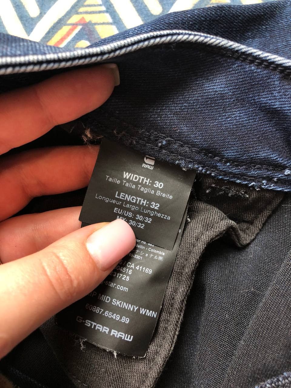 G-Star × Vintage G-Star Raw Y2K faded distressed denim ripped Jeans Size 30" / US 8 / IT 44 - 3 Thumbnail
