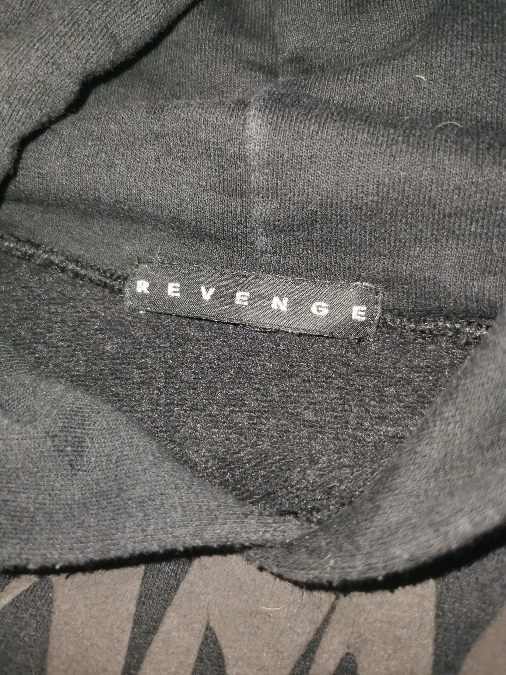 Revenge REVENGE BLACK ARCH LOGO HOODIE Size US L / EU 52-54 / 3 - 5 Thumbnail