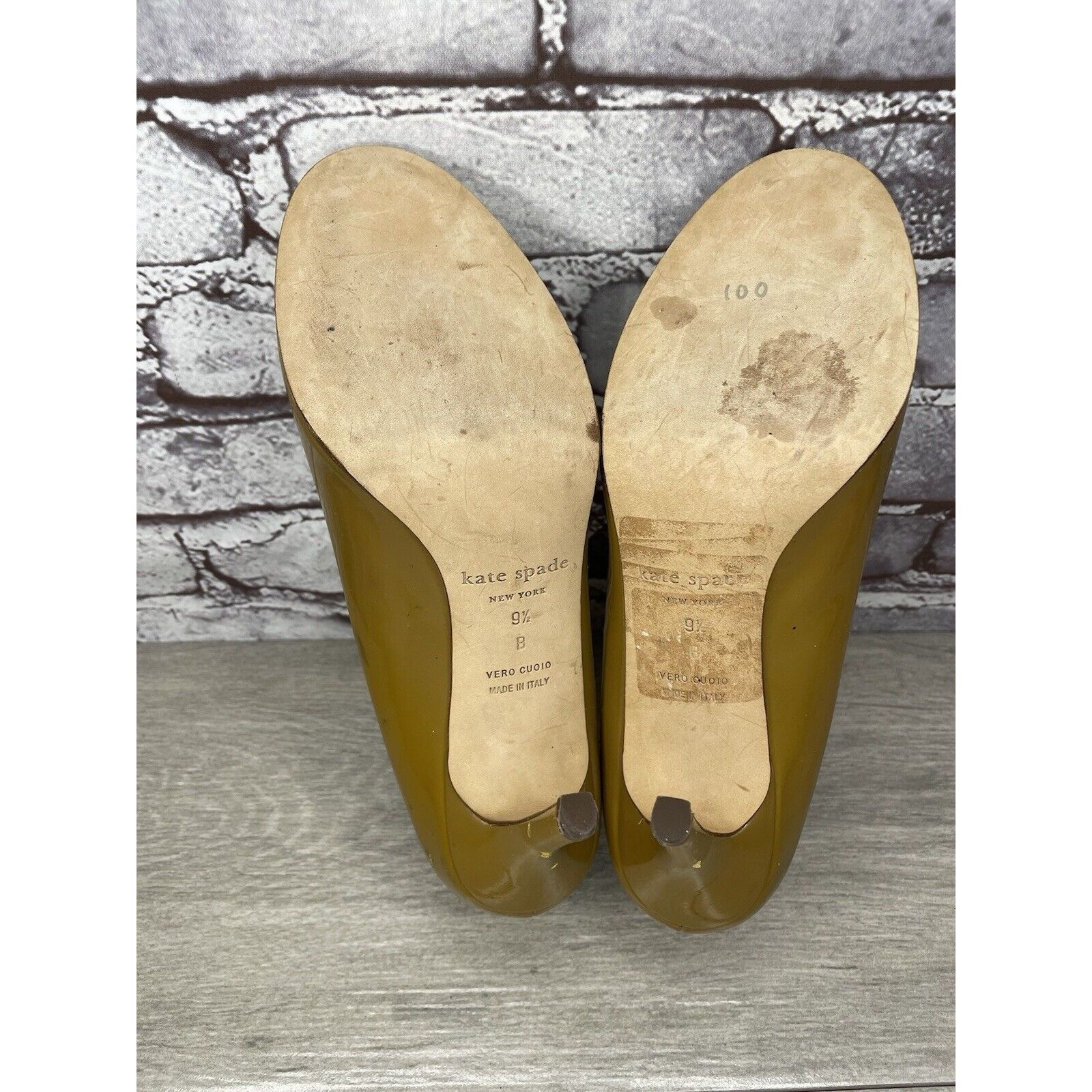 Kate Spade Kate Spade Camel Patent Leather Pump Dress High Heels Women’ Size US 9.5 / IT 39.5 - 16 Thumbnail