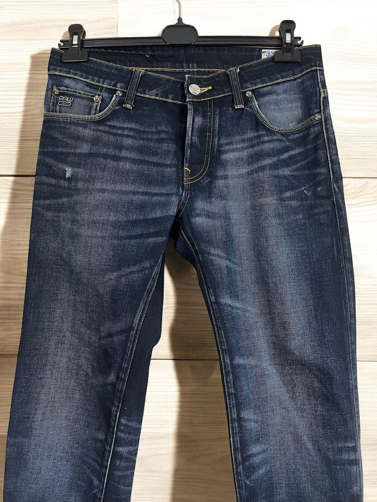 G-Star G Star Raw 3301 Low Tapered jeans size W34 L34 Size US 34 / EU 50 - 2 Thumbnail