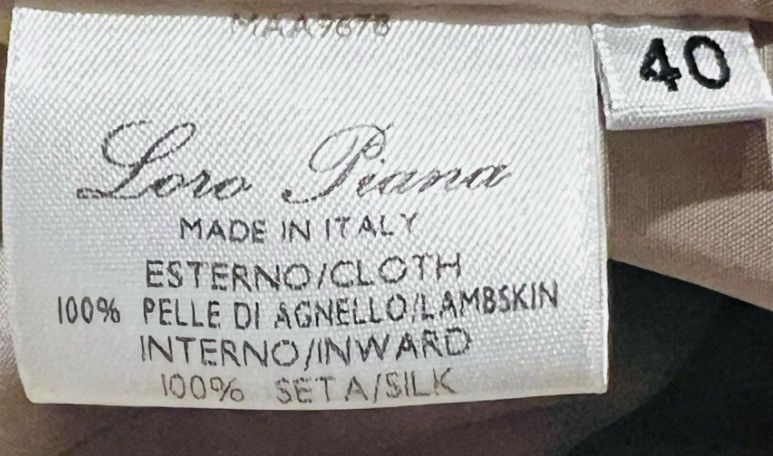 Loro Piana Loro Piana Italy Lambskin Leather Bomber Jacket Womens IT 40 Size S / US 4 / IT 40 - 4 Thumbnail